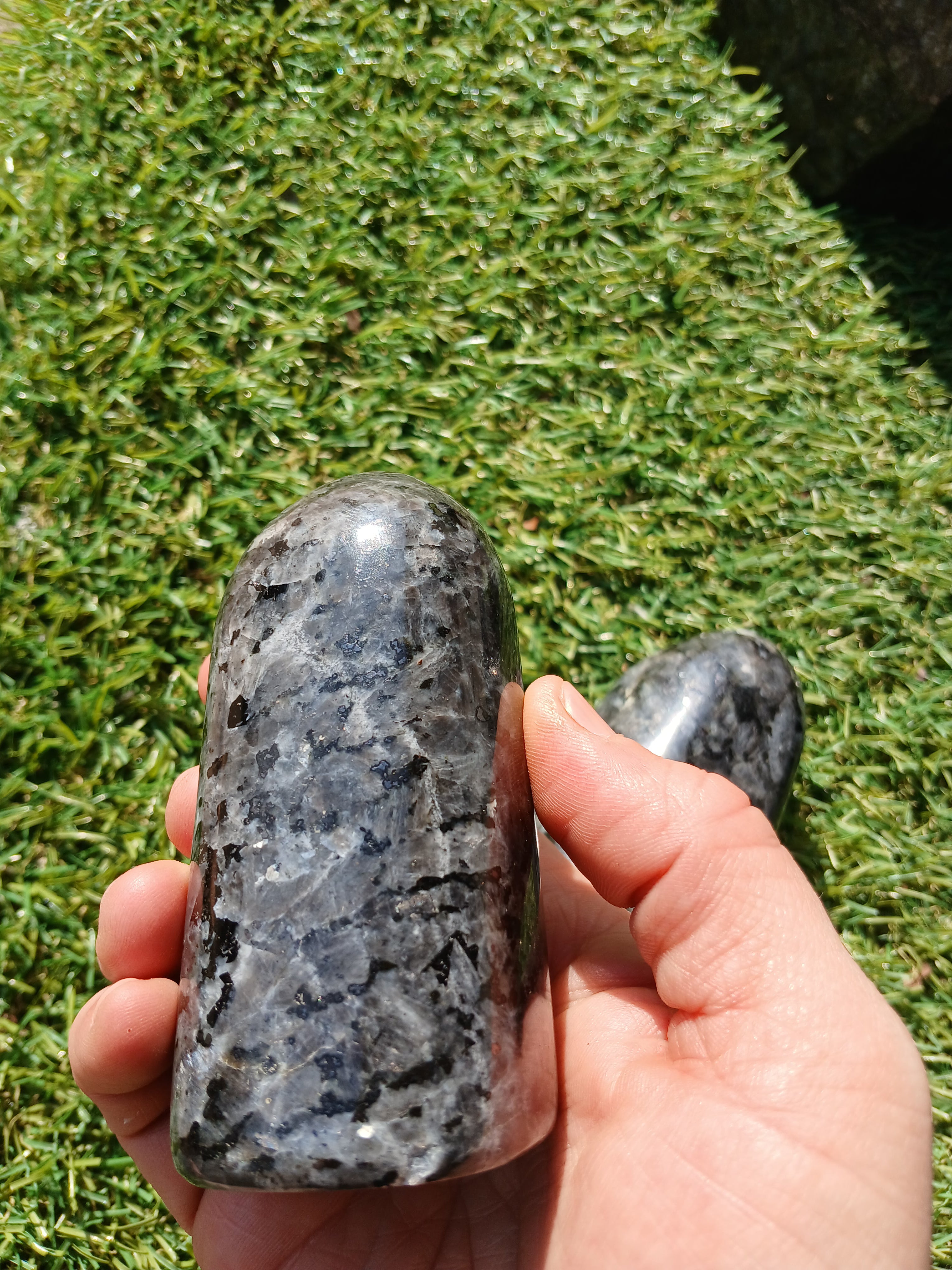 Larvikite Freeform Boulder | | Wiccan Center