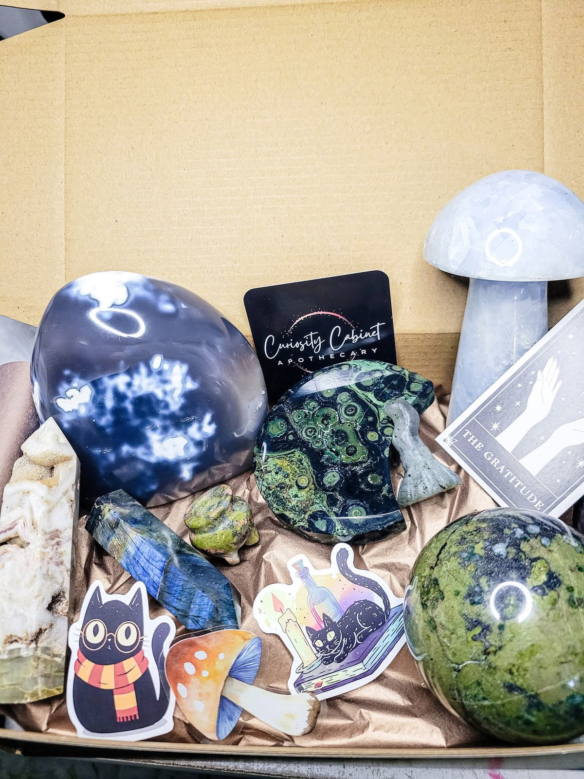 Curated Witchy Crystals Mystery Boxes