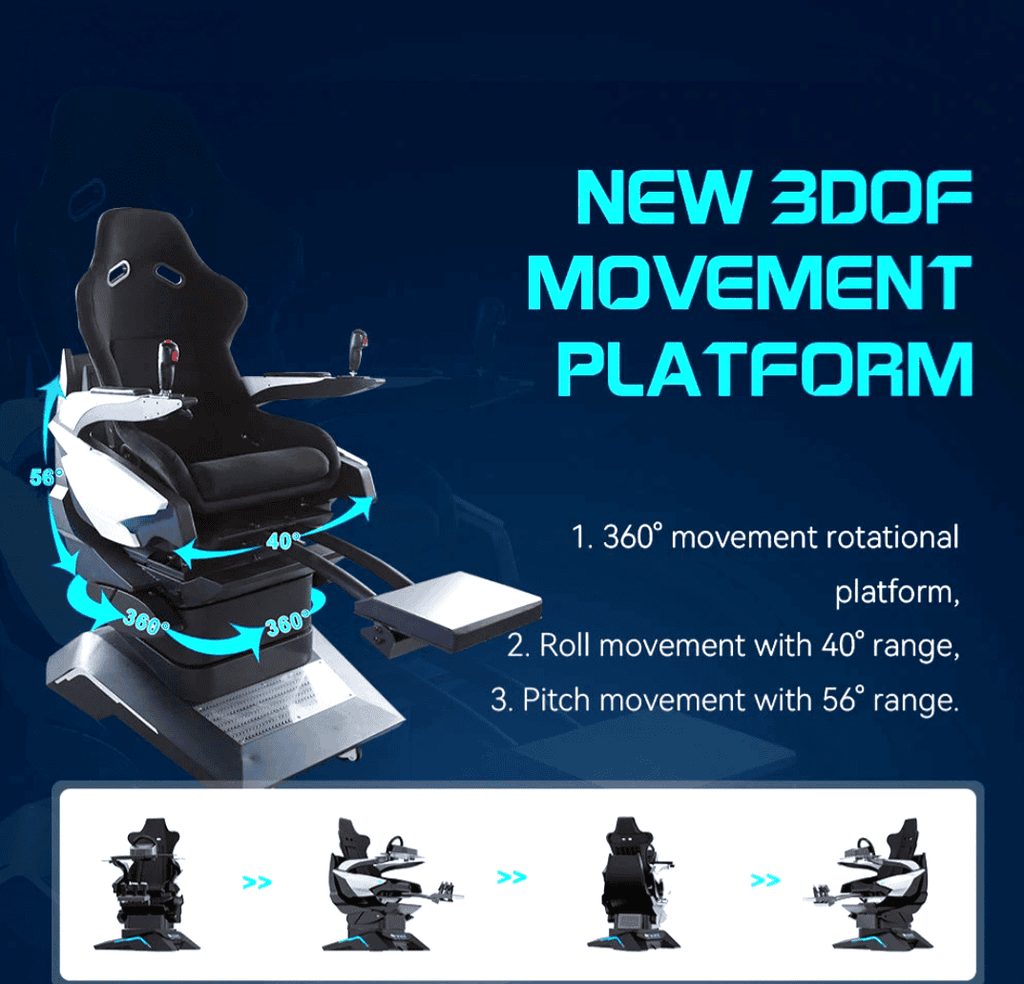 Virtual Reality Game 9D Flight Simulator | | Wiccan Center