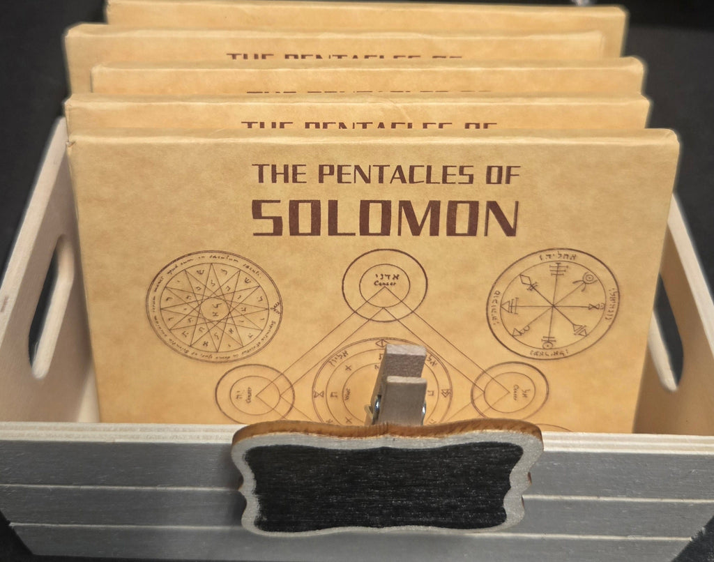 "Unlock the Mystical: 46-Piece Solomon Seals Parchment Set for Divine Manifestation" | Ritual Spell | Wiccan Center