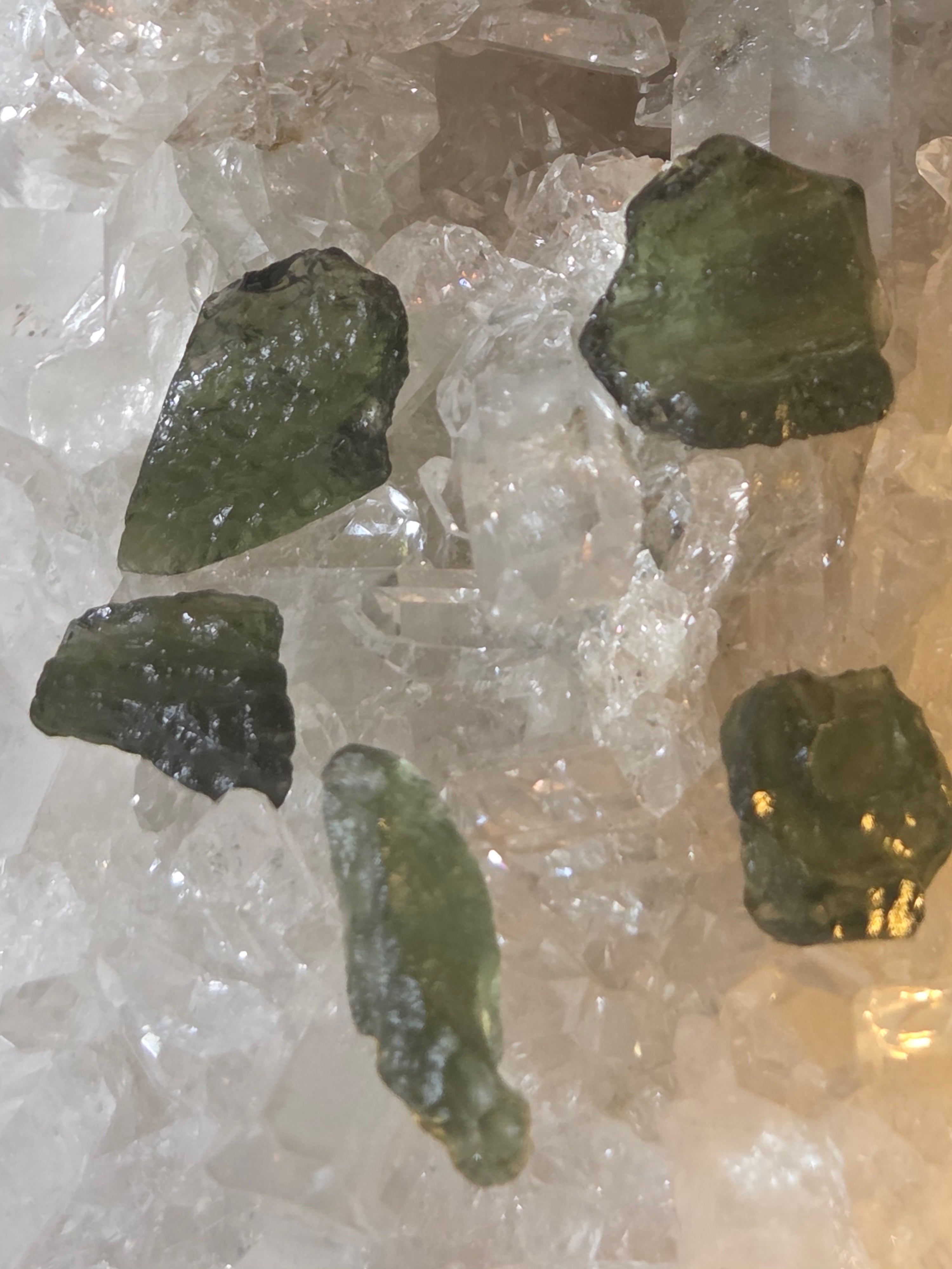Genuine Moldavite | Rare Czech Meteorite Tektite | | Wiccan Center