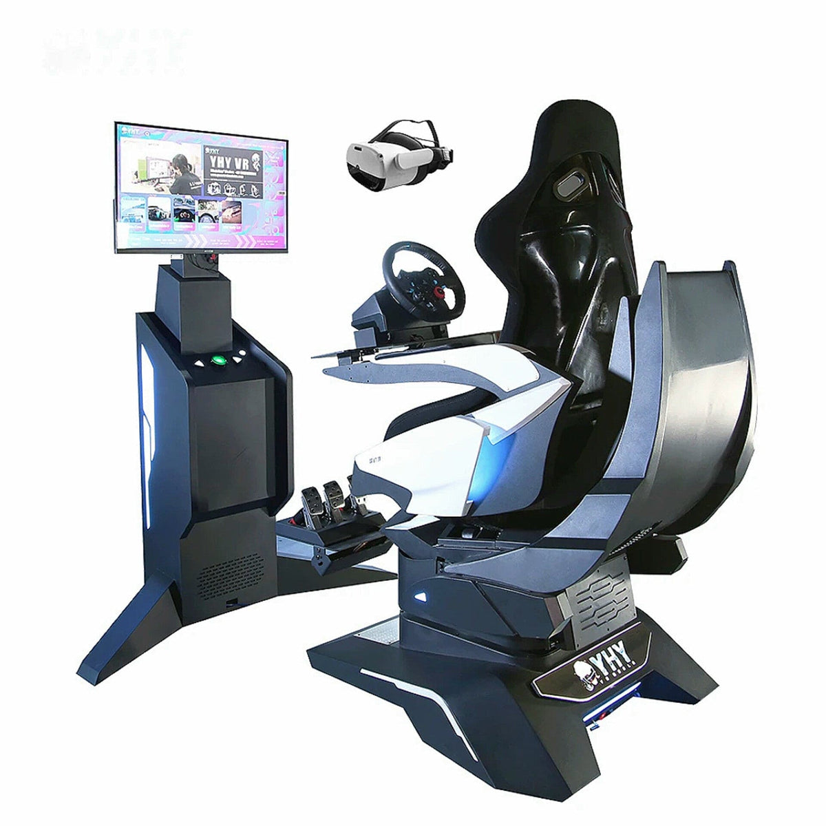 Virtual Reality Racing & Roller-Coaster Simulator | | Wiccan Center