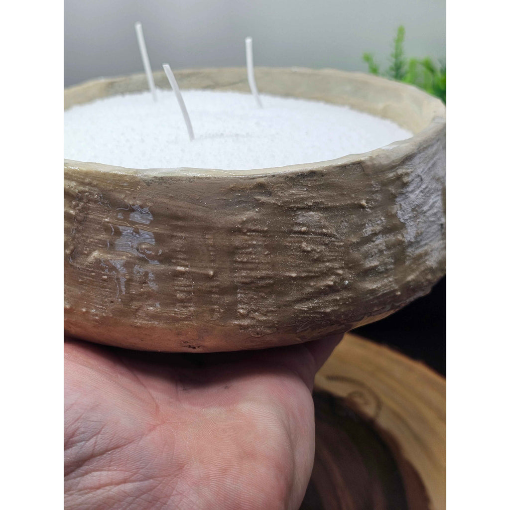 Concrete Candle Bowl