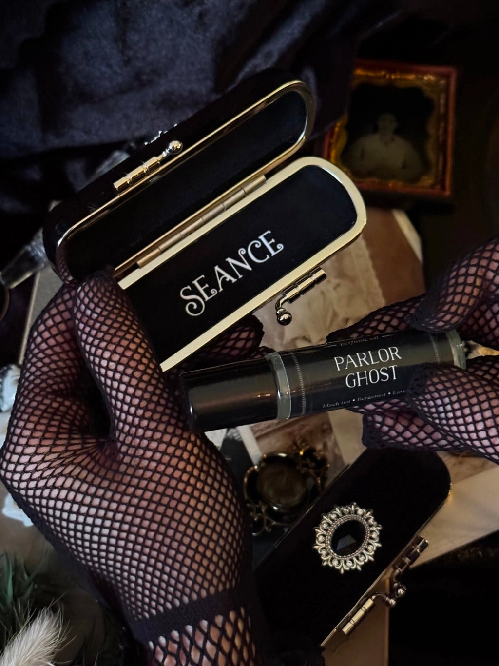 The Mourning Compact - Perfume Carry Case | scent | Wiccan Center