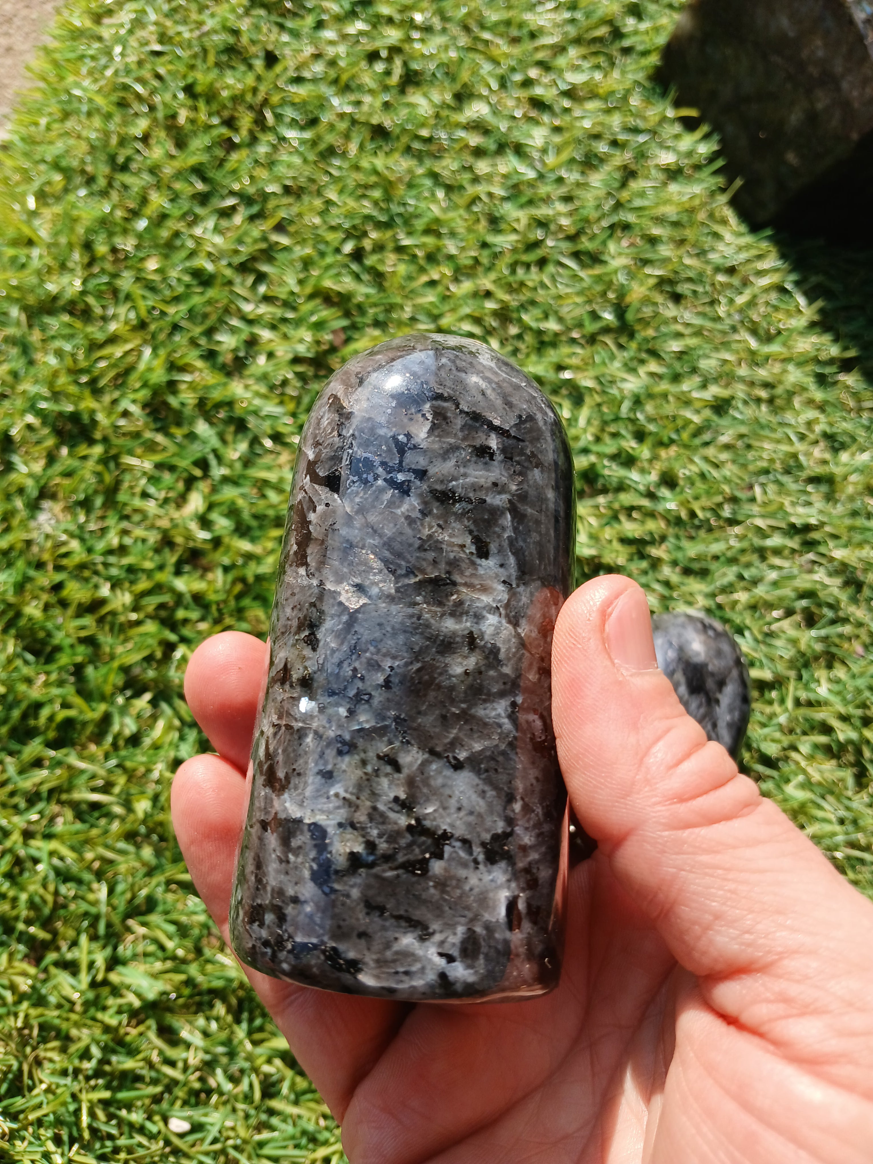 Larvikite Freeform Boulder | | Wiccan Center
