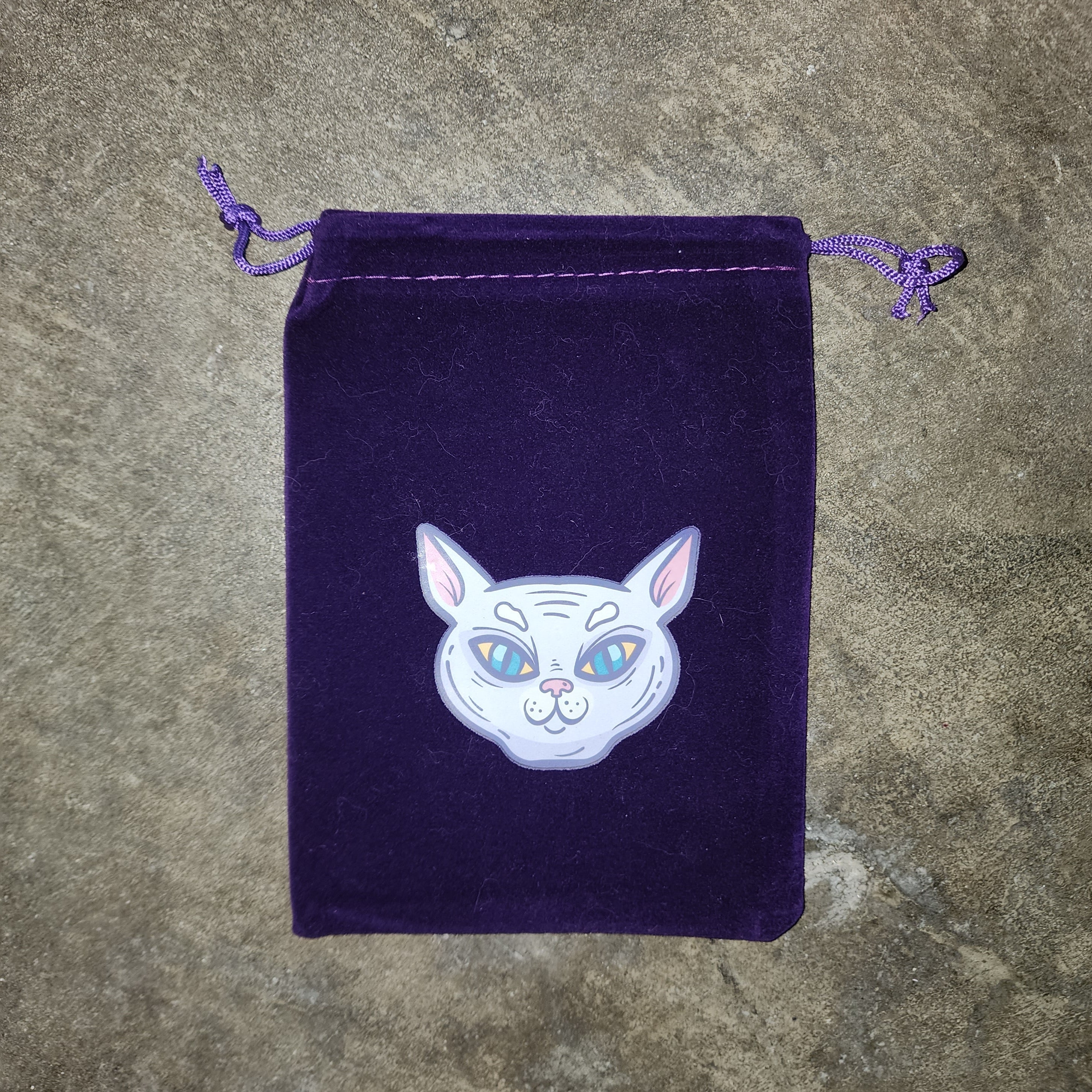 Purple Velvet Bag