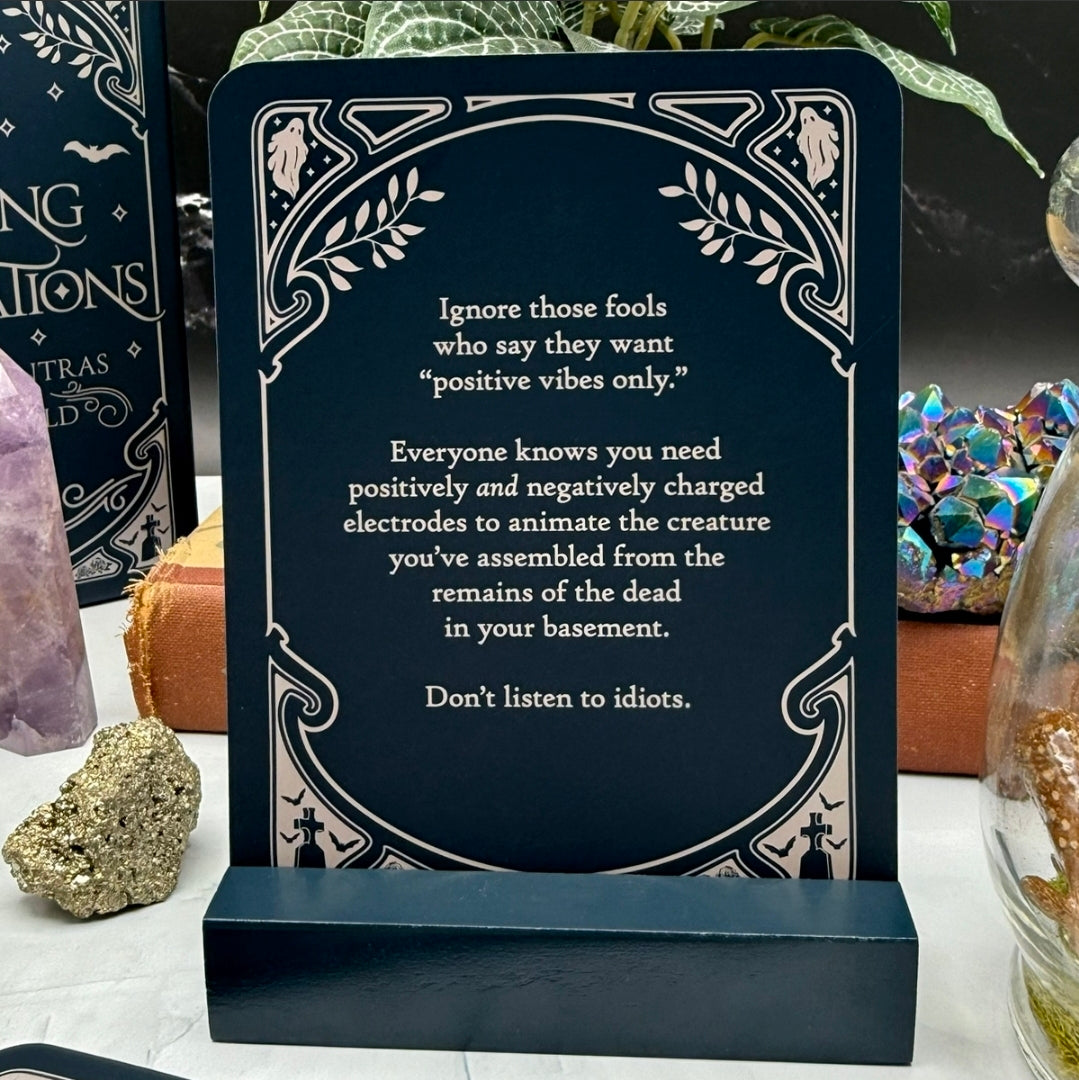 Haunting Affirmations Card Set by Boredwalk | Book | Wiccan Center