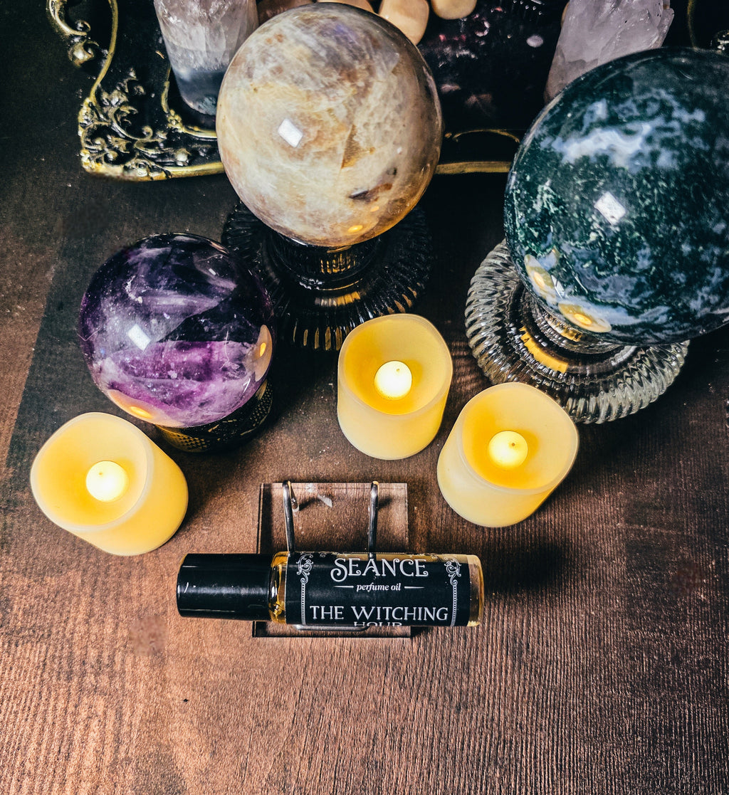 The Witching Hour (Smoky Chocolate) Seance Rollerball Oil Perfume | scent | Wiccan Center