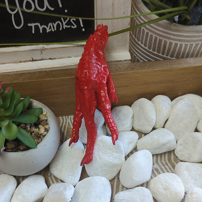Authority Conjured Charm Chicken Foot- Command Respect | Charmed curio | Wiccan Center