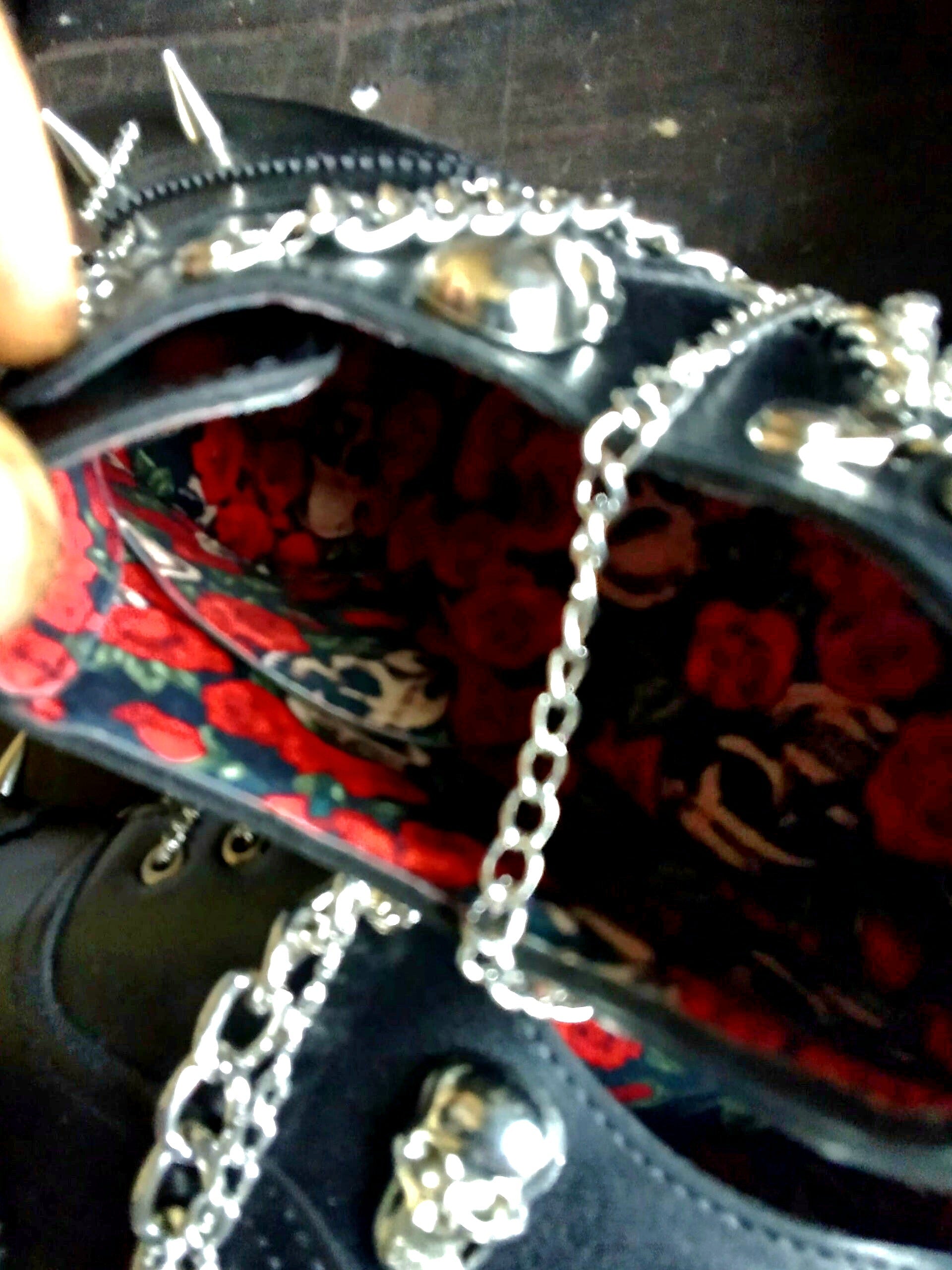 Skull Shoes With Spikes Women's | Shoes | Wiccan Center