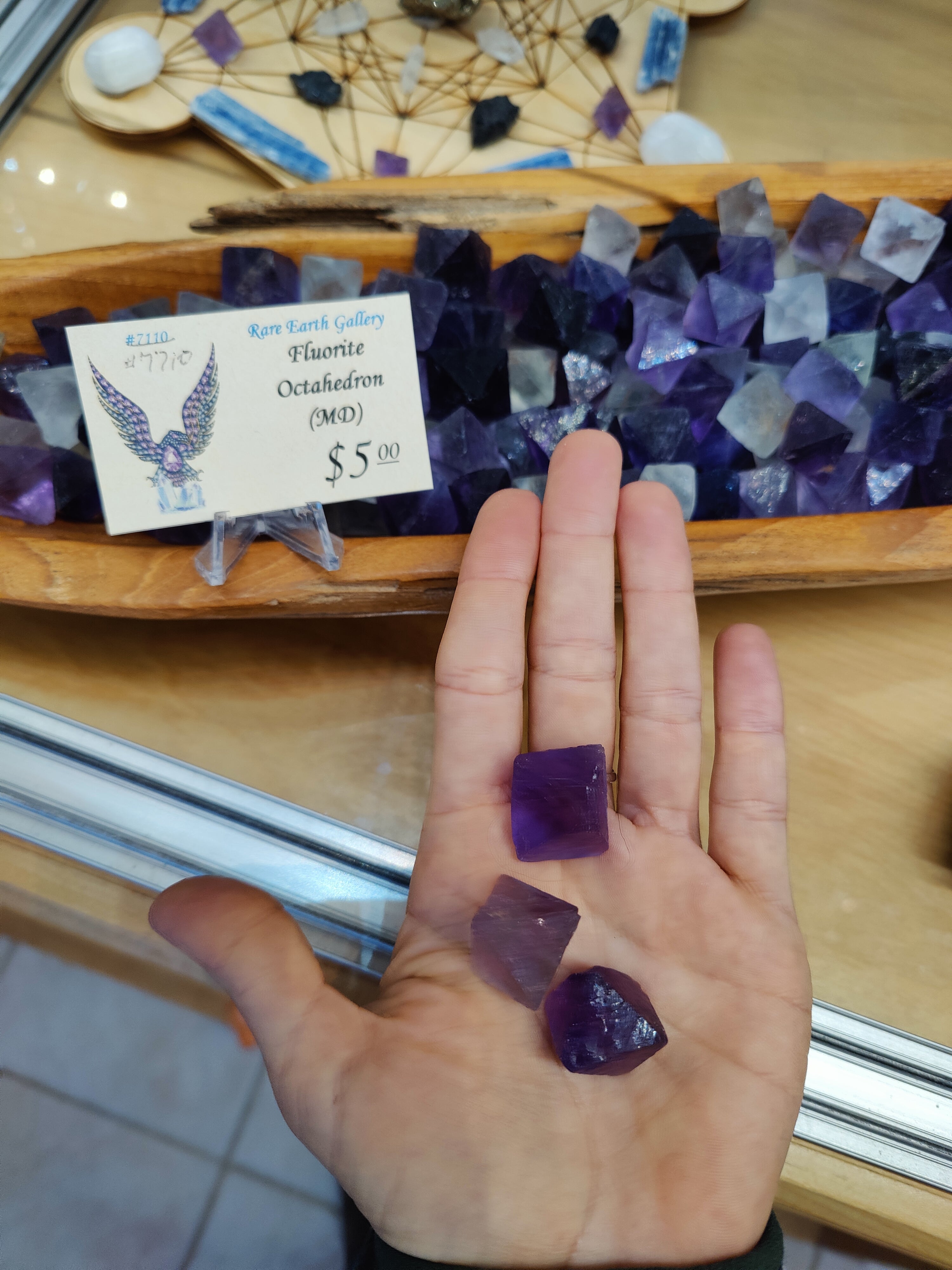 Fluorite Octahedron MD | Minerals | Wiccan Center