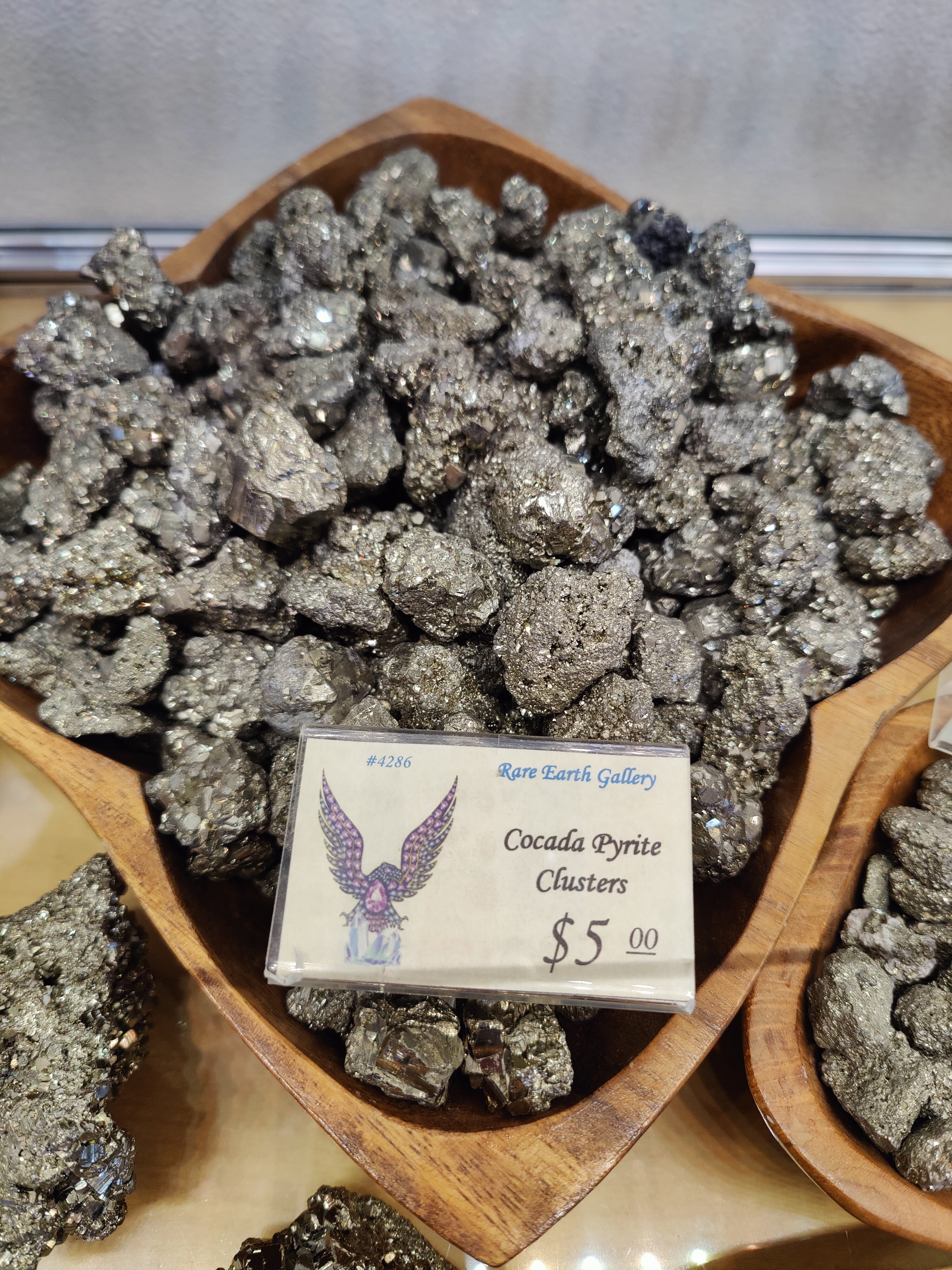 Cocada Pyrite Cluster | Minerals | Wiccan Center