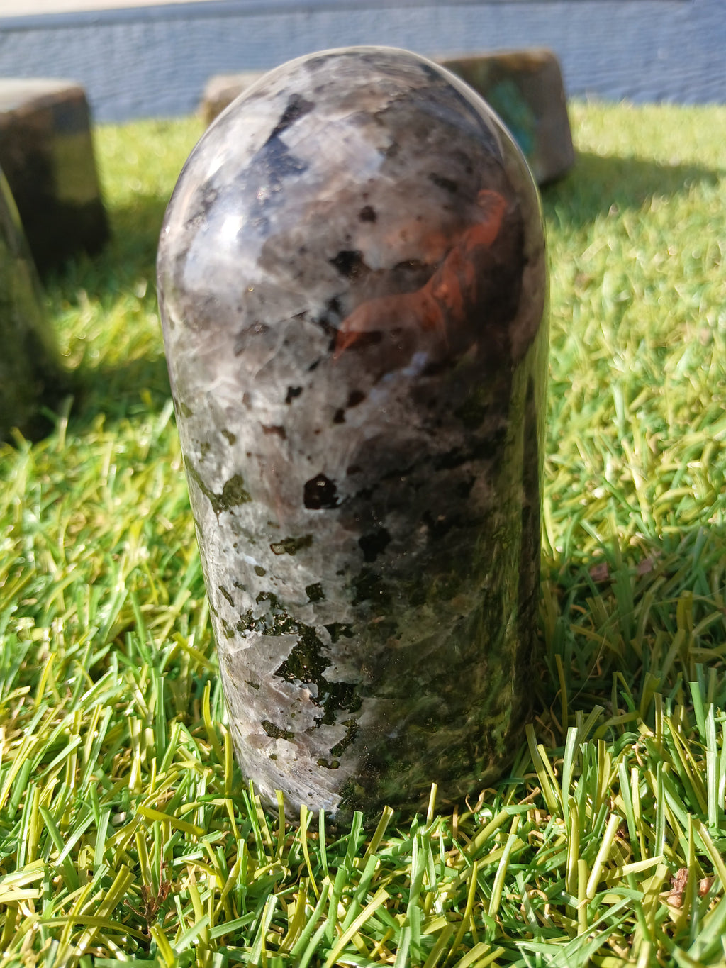Larvikite Freeform Boulder | | Wiccan Center