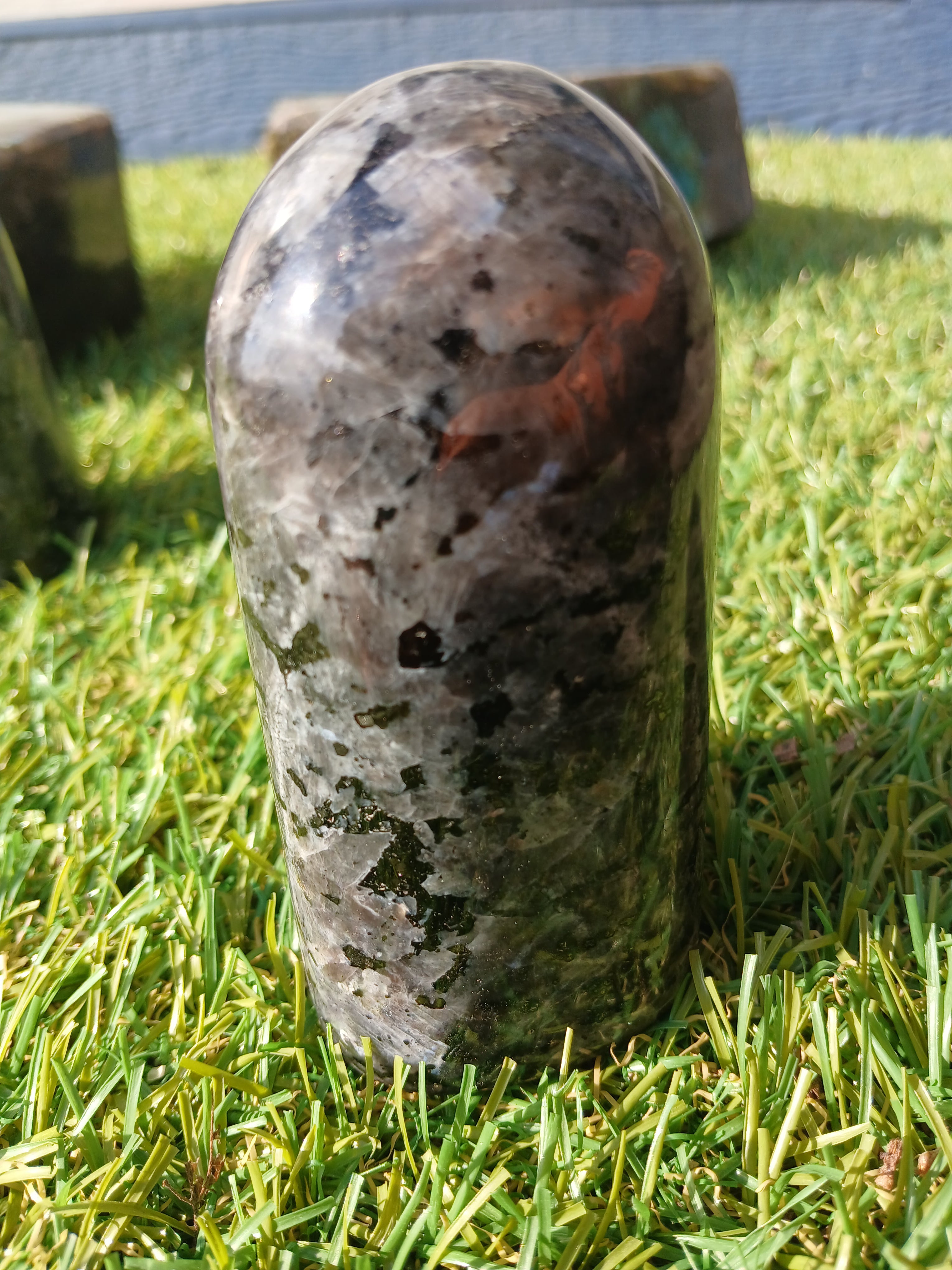 Larvikite Freeform Boulder | | Wiccan Center