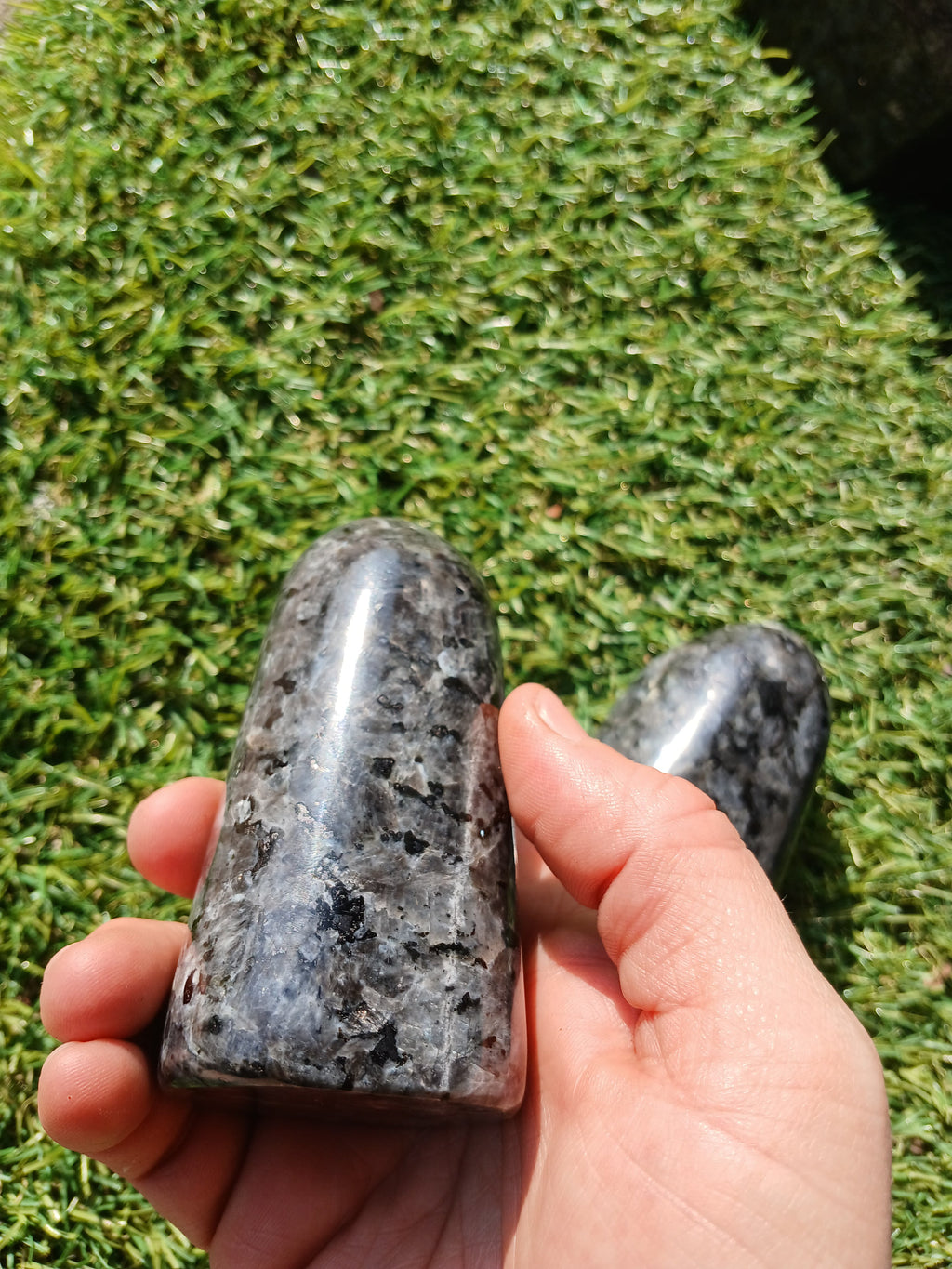 Larvikite Freeform Boulder | | Wiccan Center