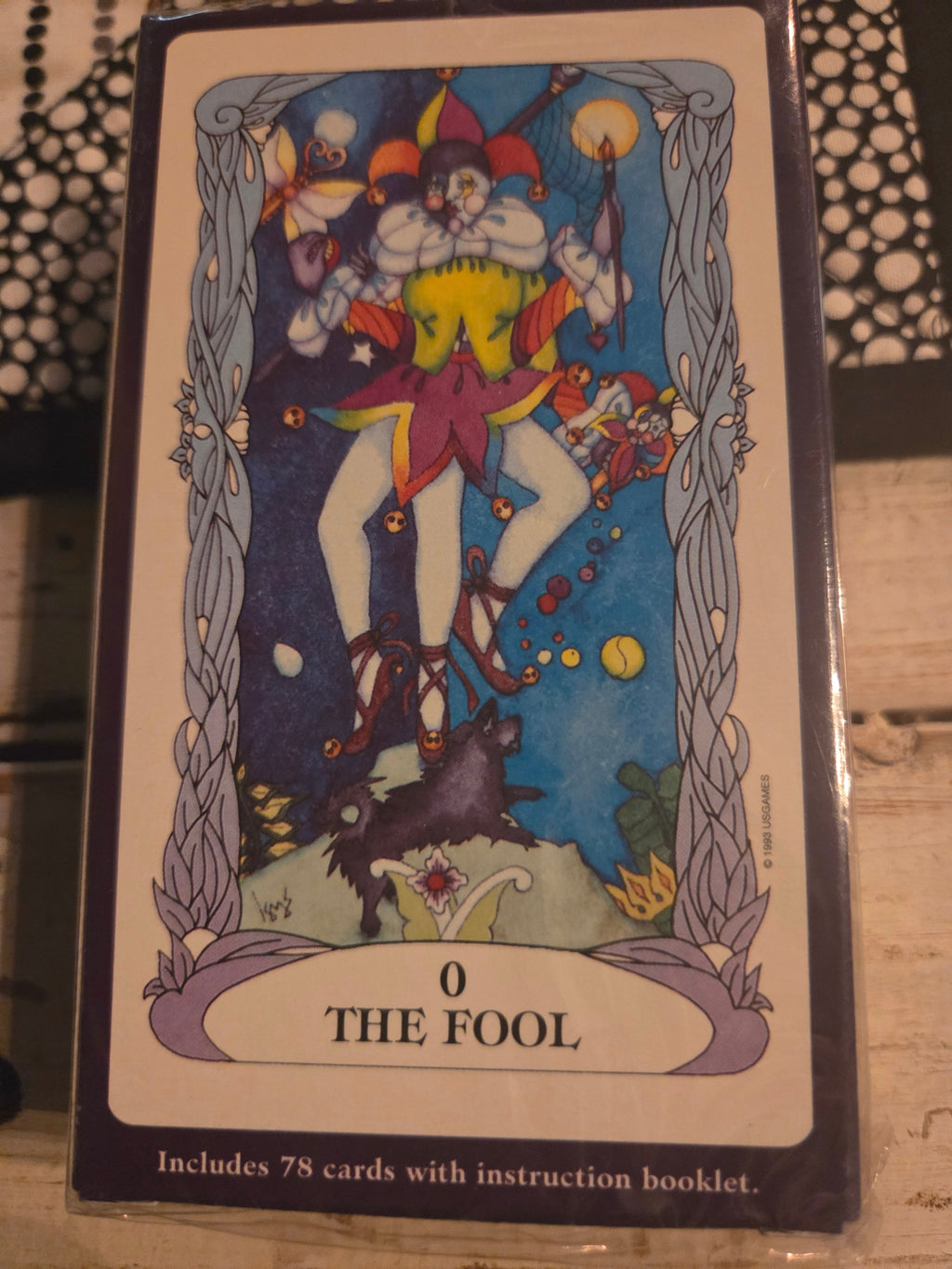 Tarot of a Moon Garden – Mystical 78-Card Tarot Deck with Guidebook 🌙🦋🐉 | | Wiccan Center