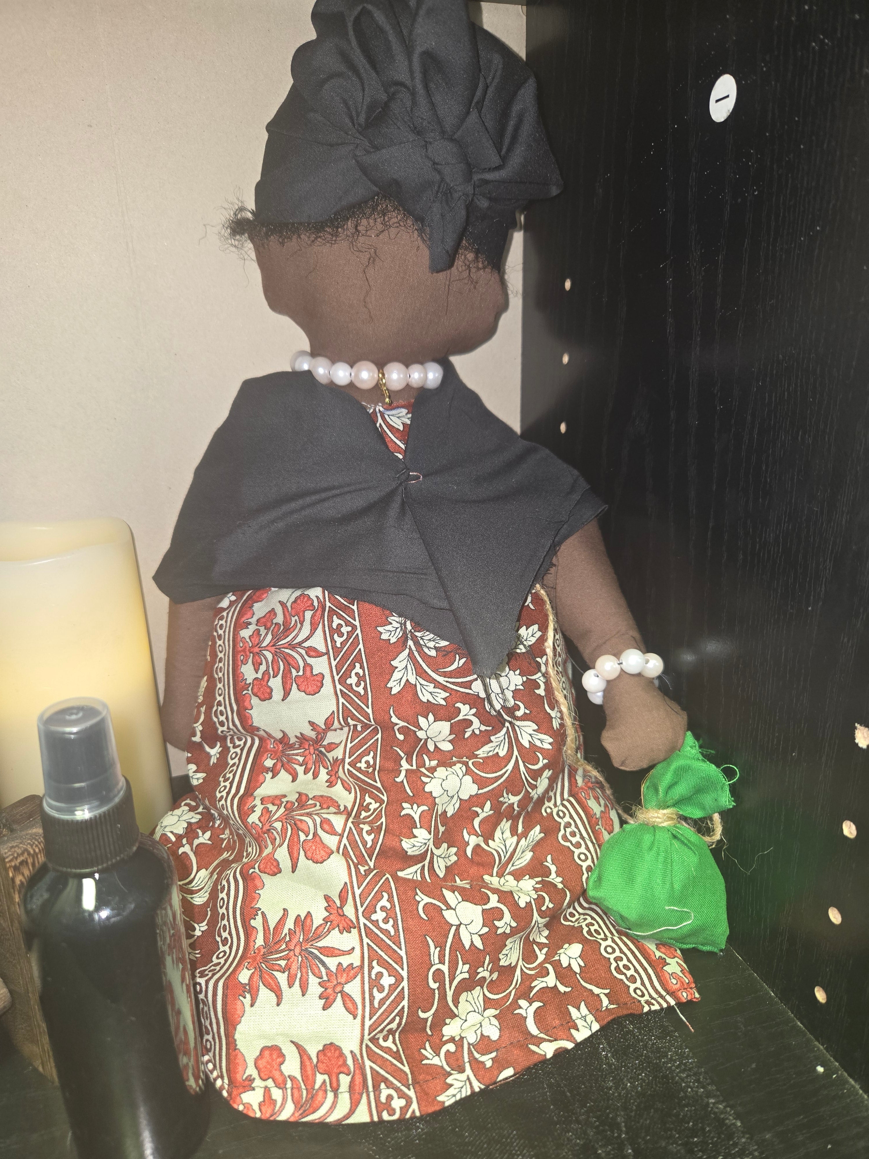Unlock the Wisdom of Your Ancestors with Queen City Conjure Enchanting Ancestor Doll | Dolls | Wiccan Center