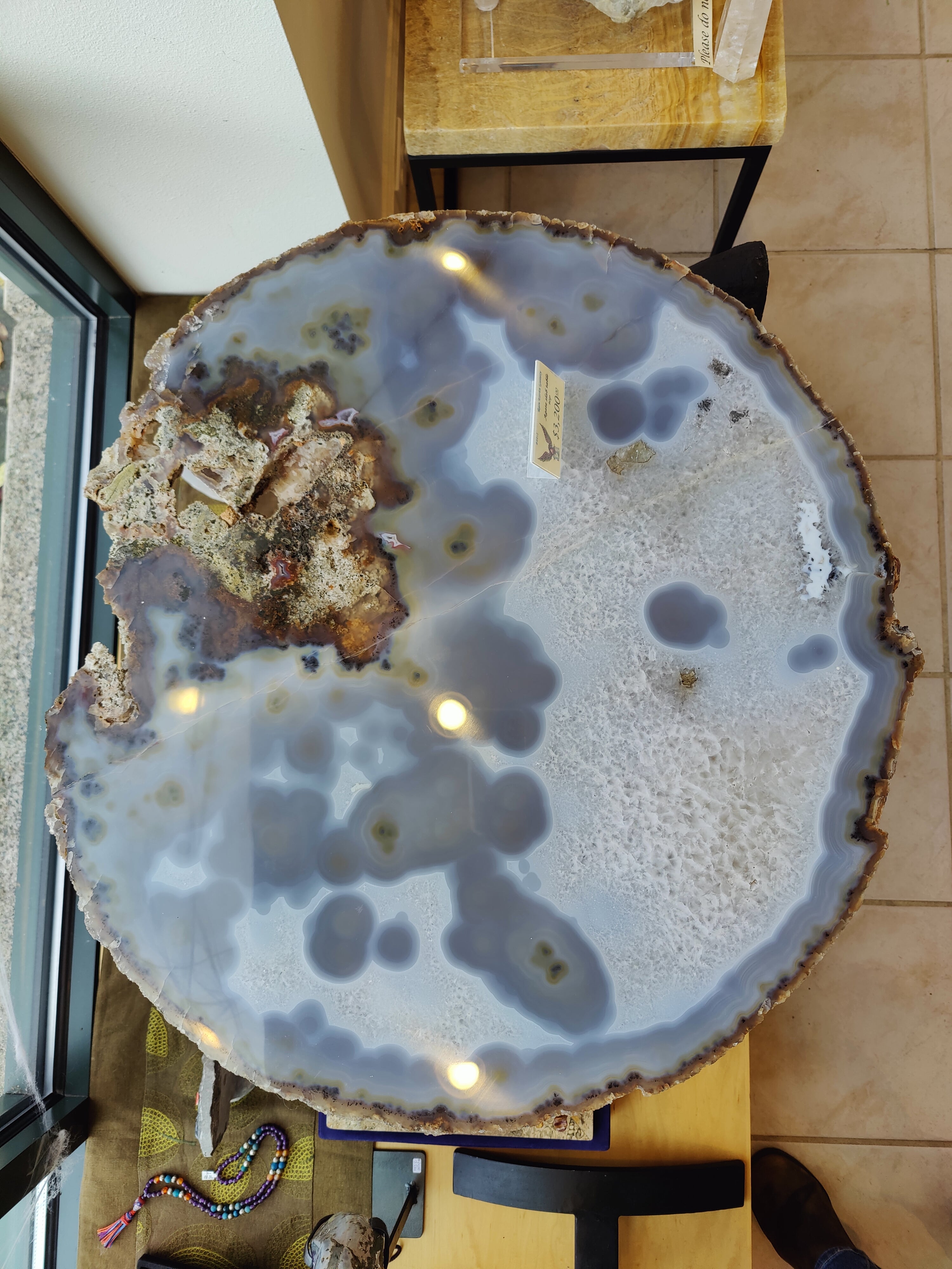 Agate Quartz Slab (XL) | Lapidary | Wiccan Center