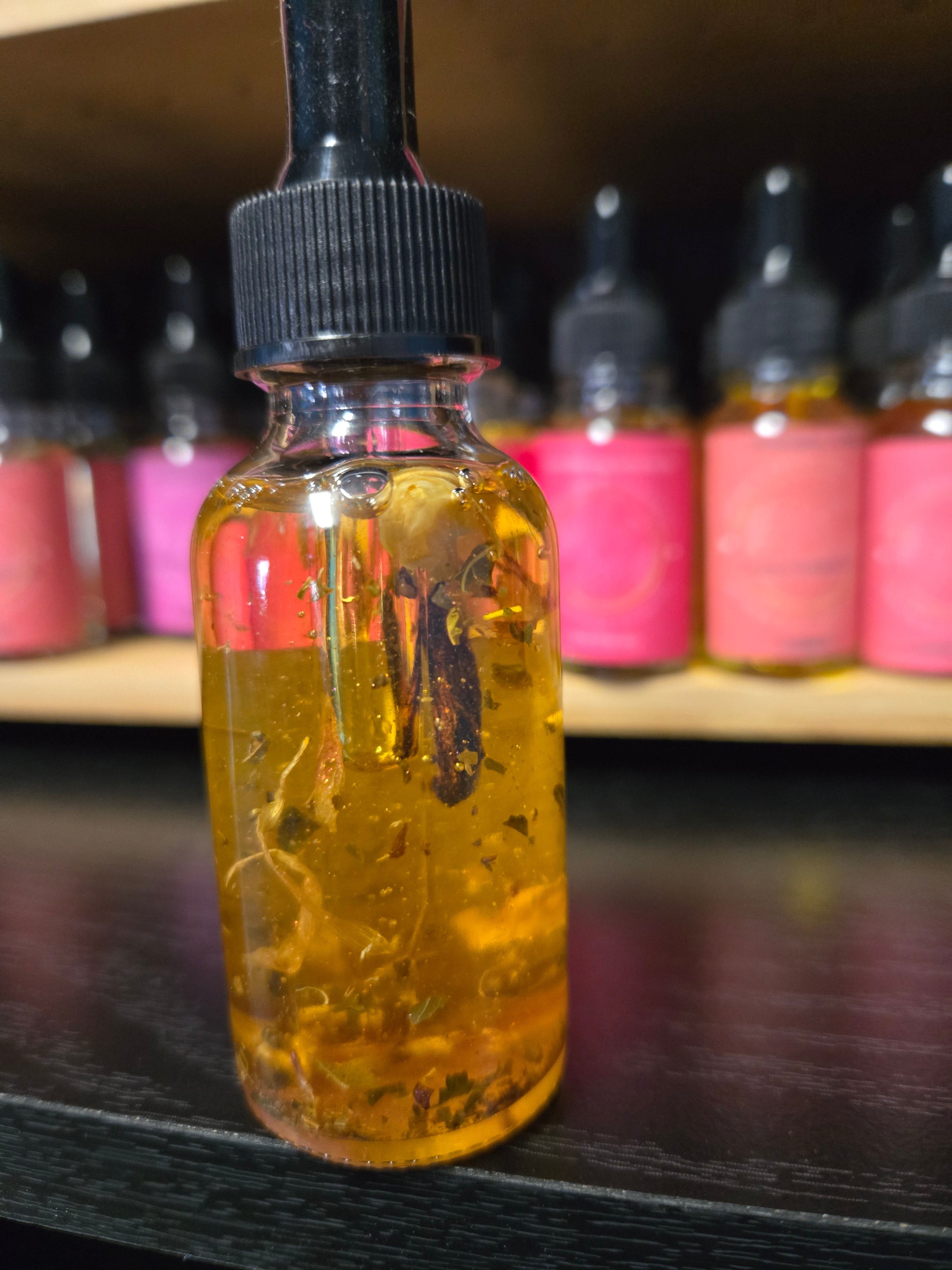Jezebel Oil - Enhance Magnetism & Seduction Hoodoo Conjure Oil | Spiritual Oil | Wiccan Center