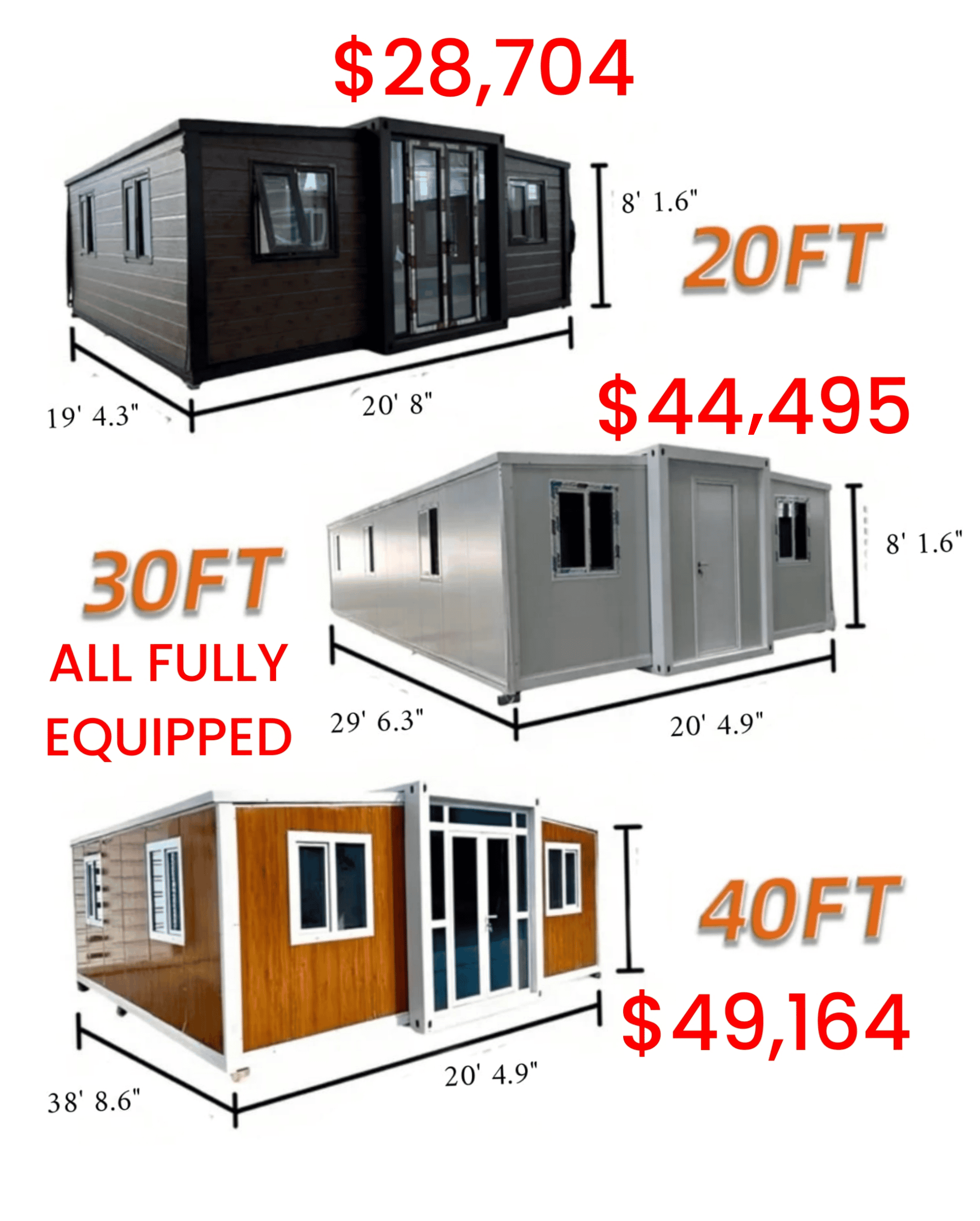 Tiny Homes Expandable & Fully Equipped | | Wiccan Center