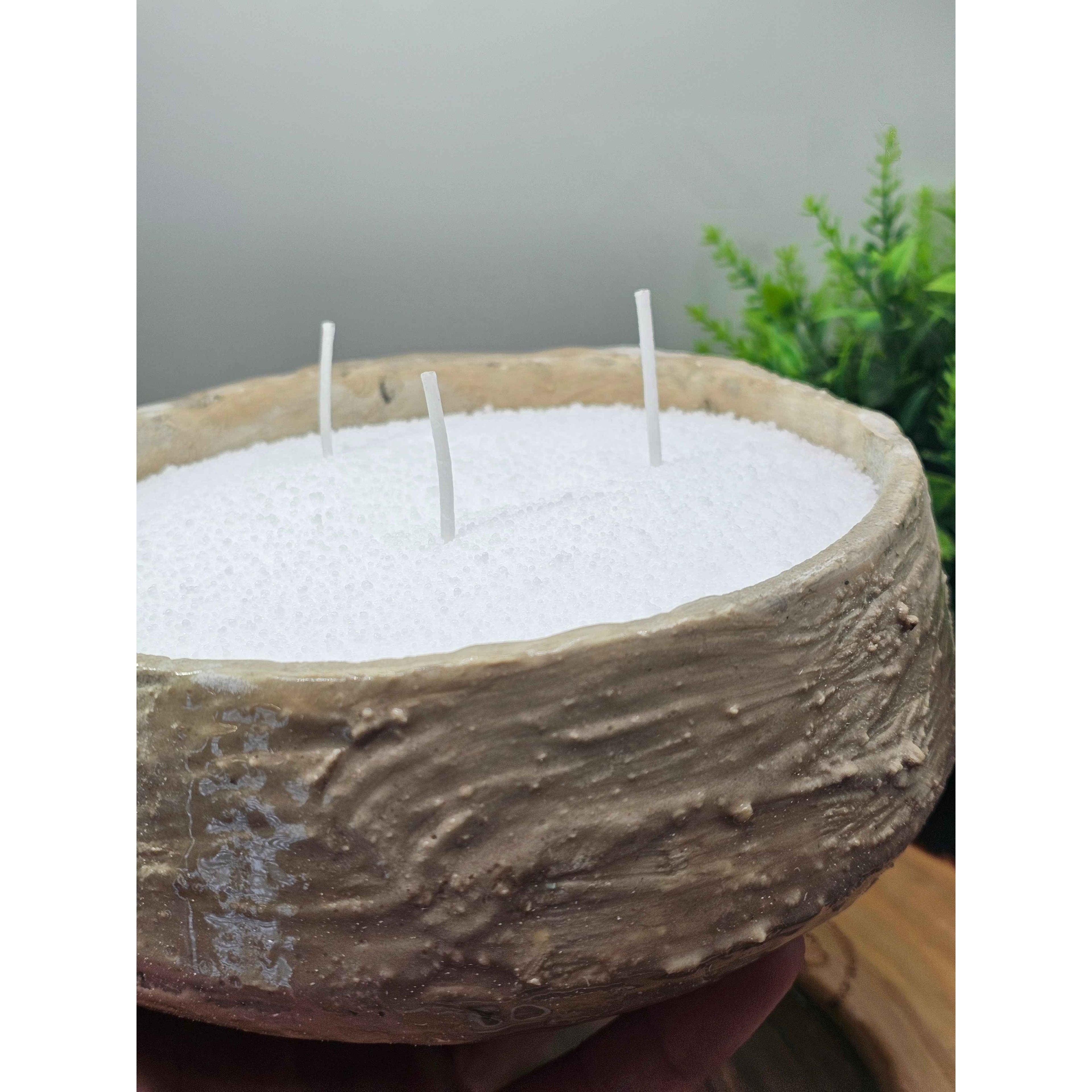 Concrete Candle Bowl