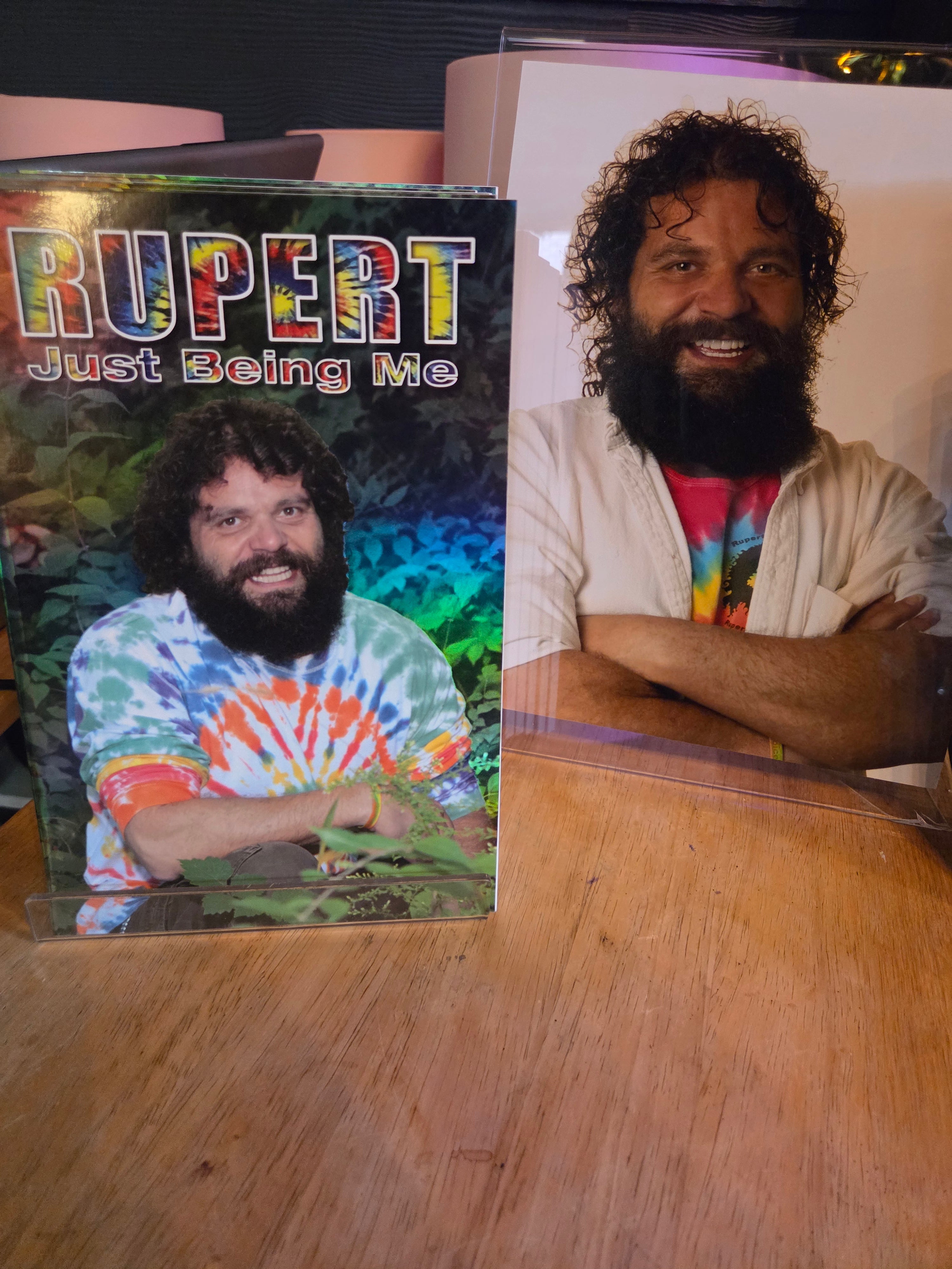 ✨ Rupert Boneham Survivor Collection – Signed Photo, Crystals, Fossils & Handmade Jewelry | | Wiccan Center