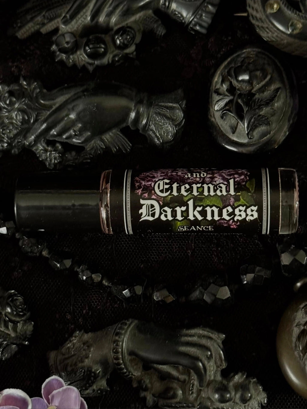 Eternal Darkness (Lilac & Cream) Seance Rollerball Oil Perfume | scent | Wiccan Center