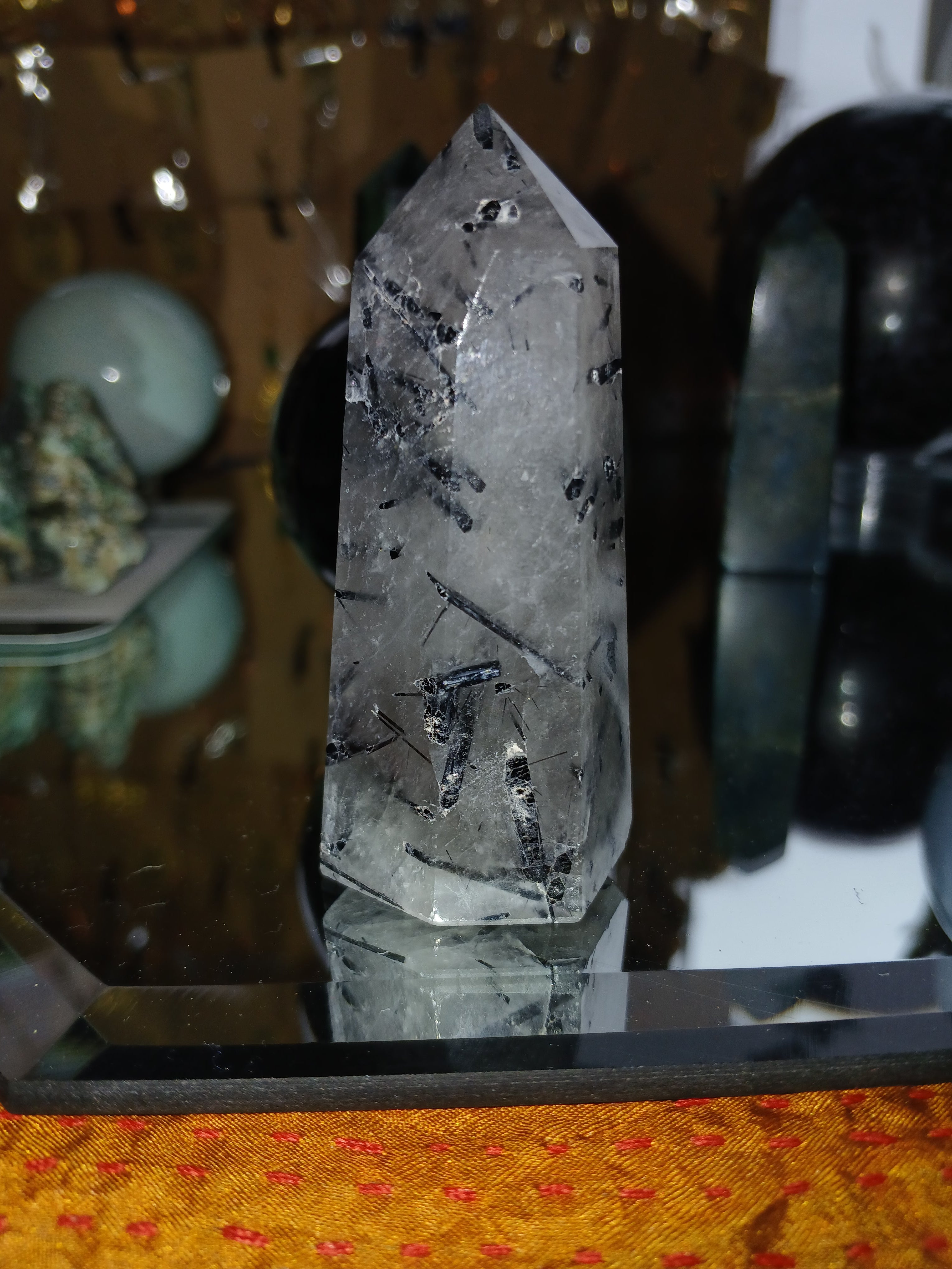 Rutilated Quartz Tower | | Wiccan Center