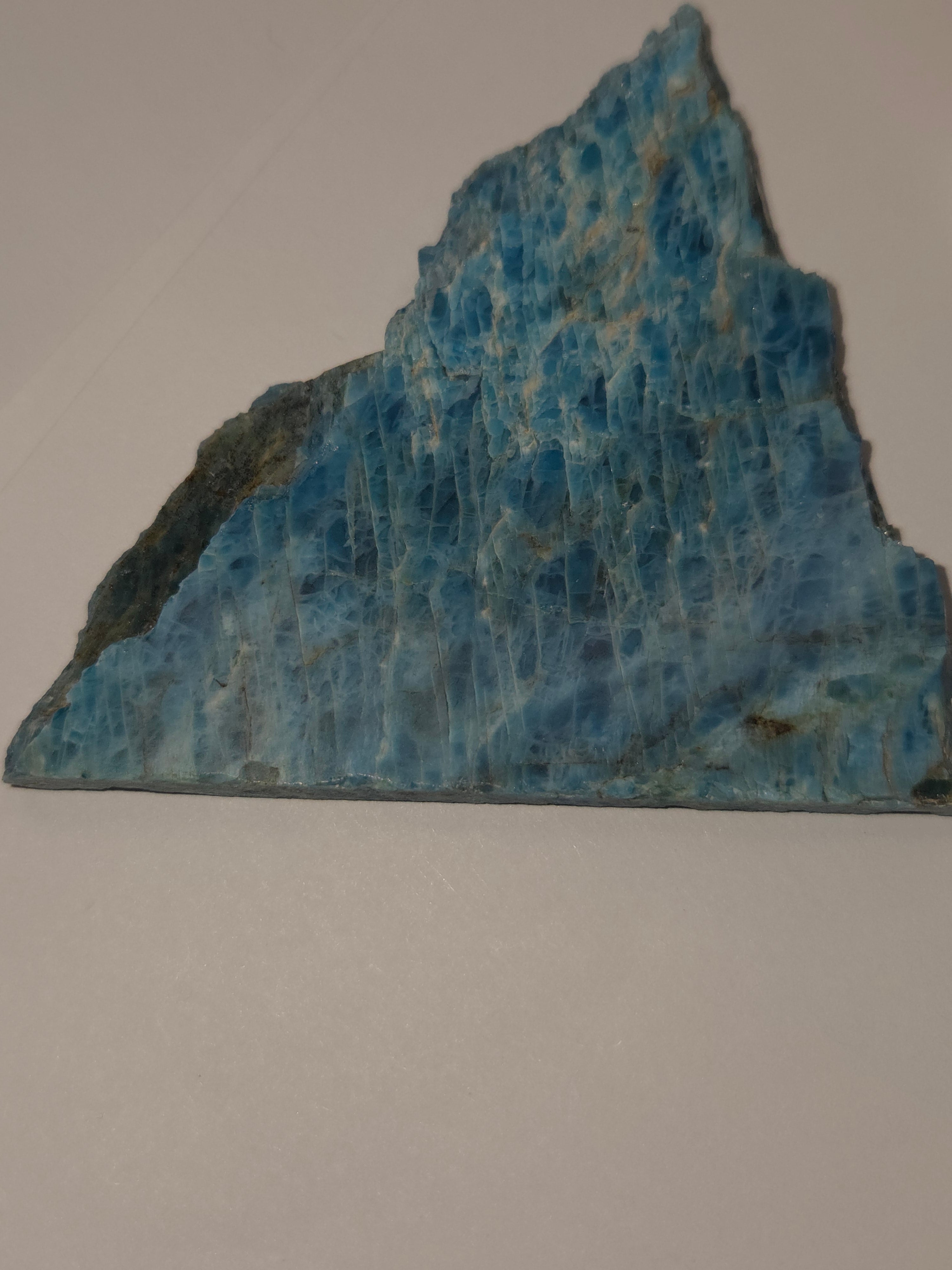 Blue Apatite Crystal Slice | | Wiccan Center
