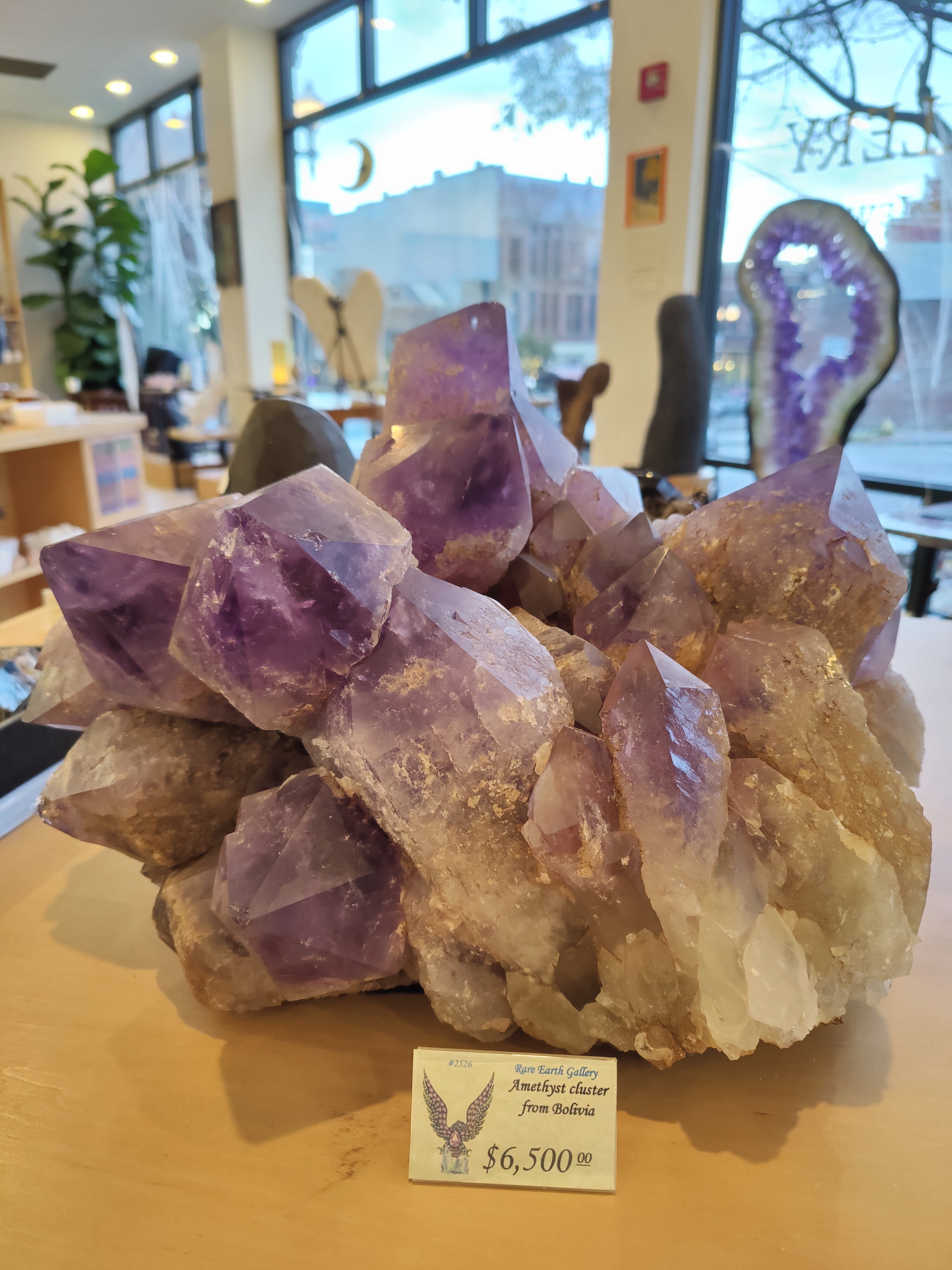79.7 Lb Bolivian Amethyst | Minerals | Wiccan Center