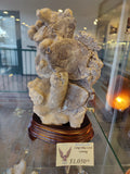 Large Blue Coral Carving | Lapidary | Wiccan Center