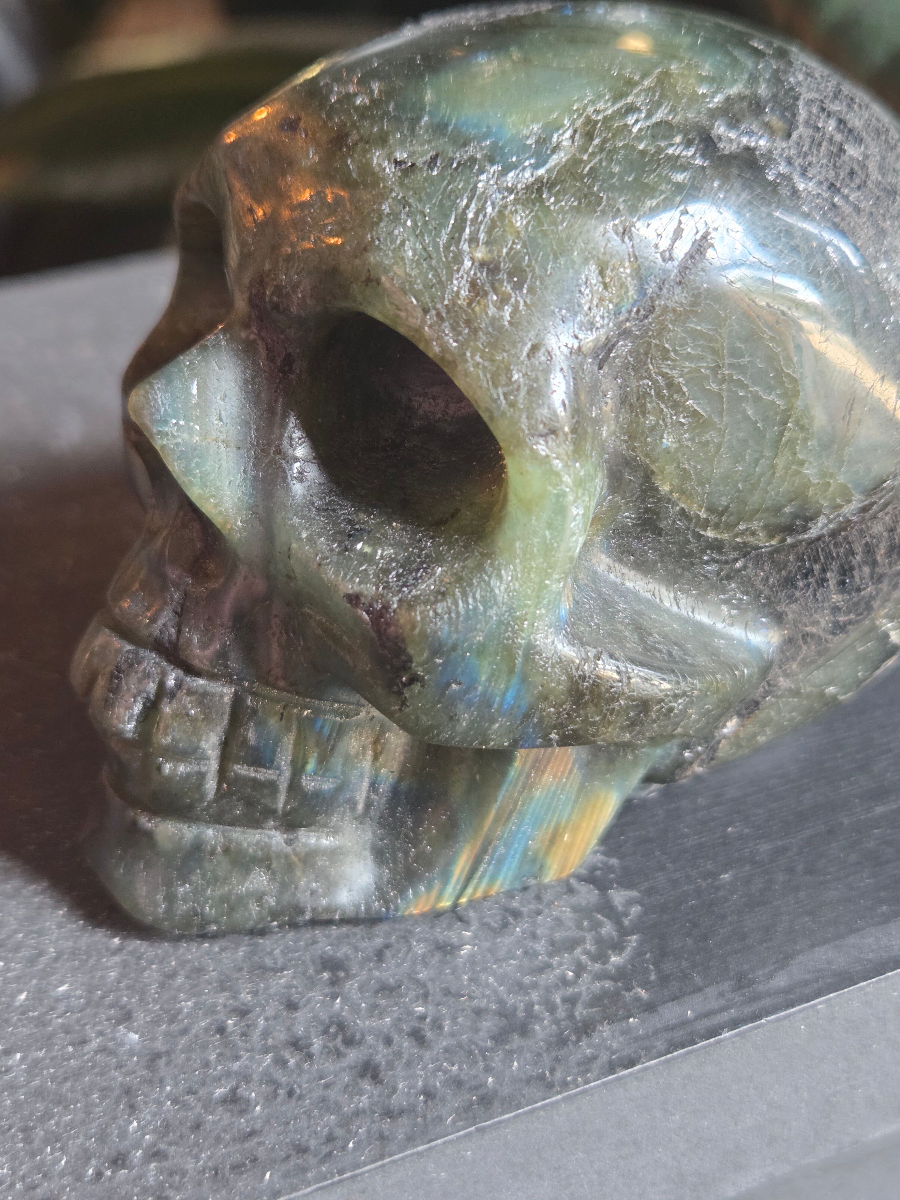 Labradorite Crystal Skull | | Wiccan Center