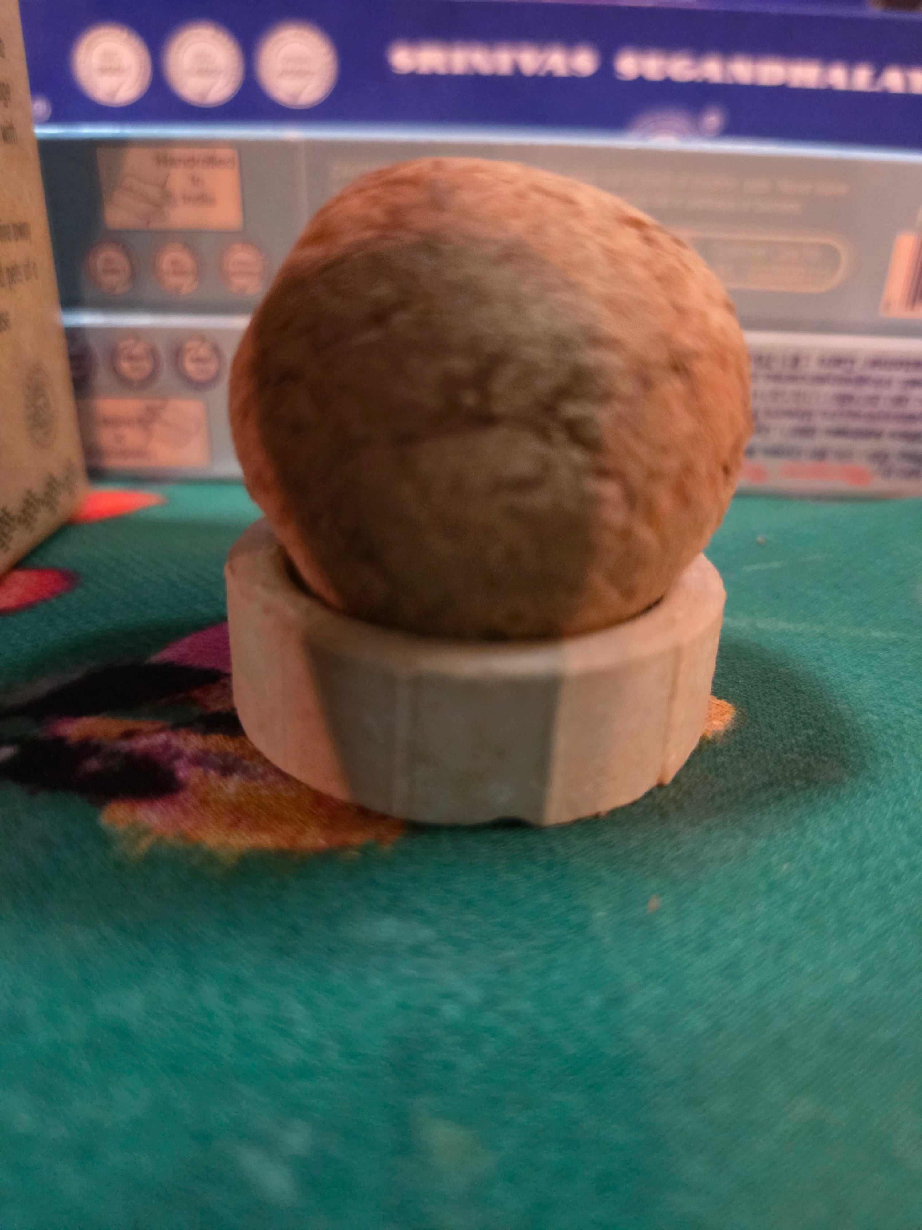 Cinnamon Smudge Bombs with Burner – 5 Pack | Easy Cleansing & Aromatic Ritual Set | | Wiccan Center
