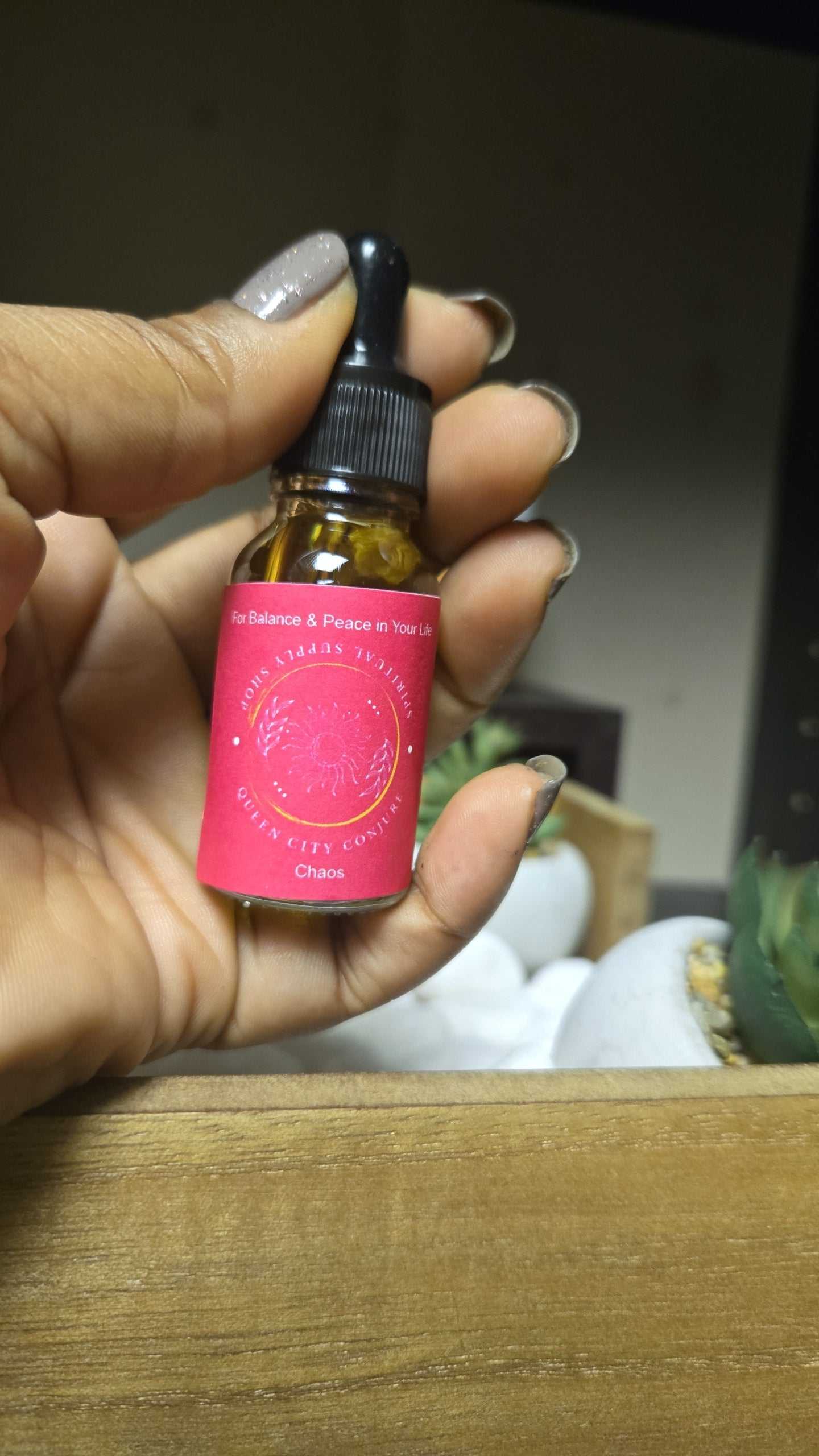 Chaos Oil - Disruption & Transformation Hoodoo Conjure Oil | Spiritual Oil | Wiccan Center