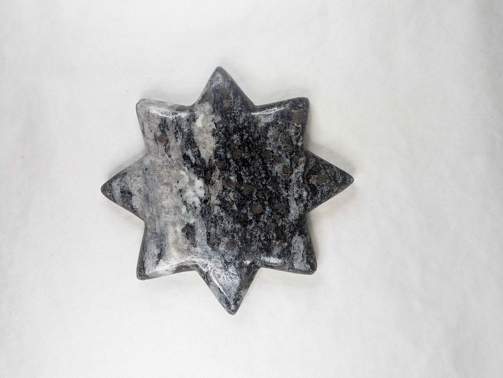 Galaxy Jasper Sun Dish – Grounded Cosmic Energy & Celestial Crystal Decor | | Wiccan Center