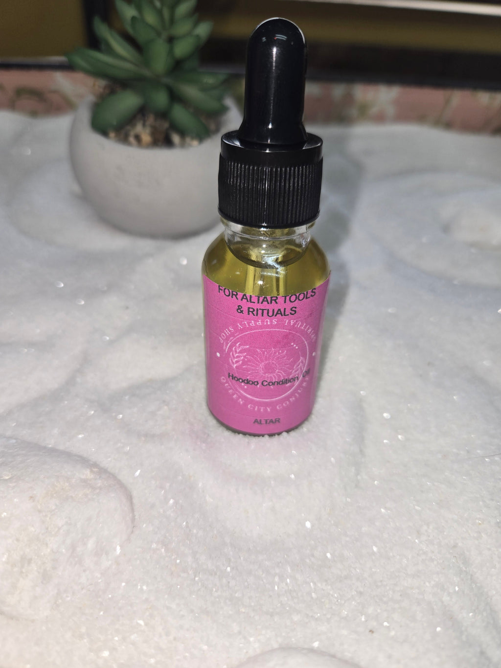 Altar Oil - Consecrate Sacred Space & Ritual Tools Hoodoo Oil | Spiritual Oil | Wiccan Center