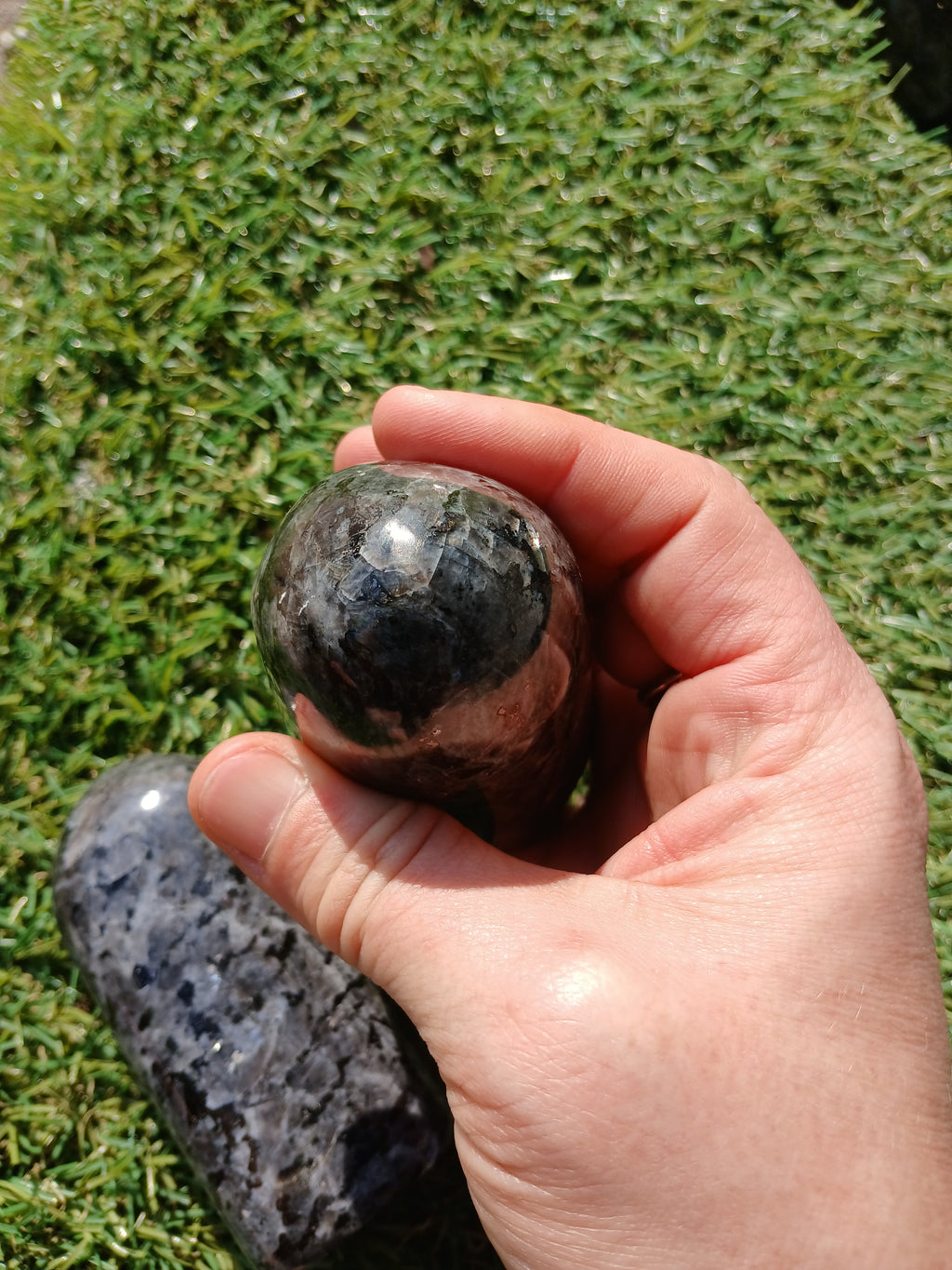 Larvikite Freeform Boulder | | Wiccan Center