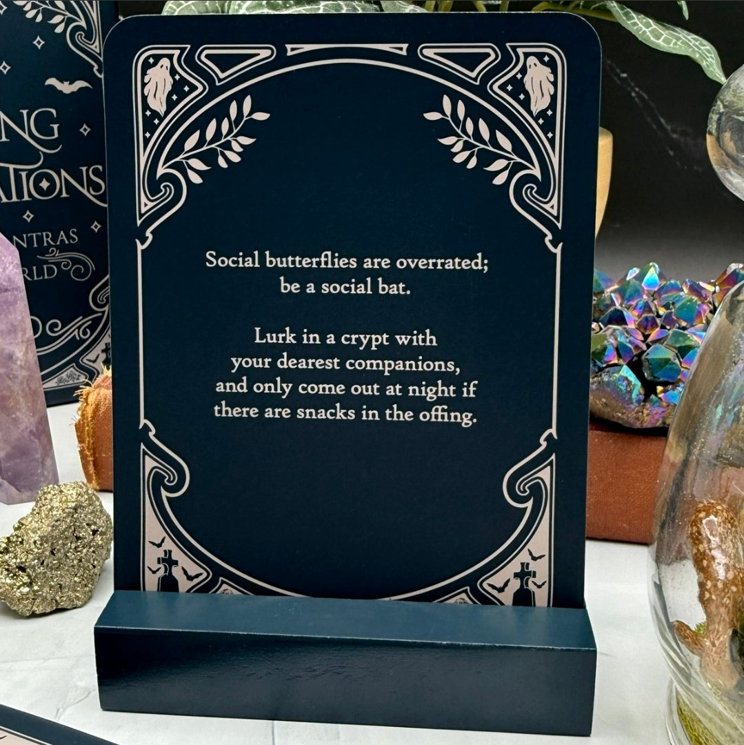 Haunting Affirmations Card Set by Boredwalk | Book | Wiccan Center