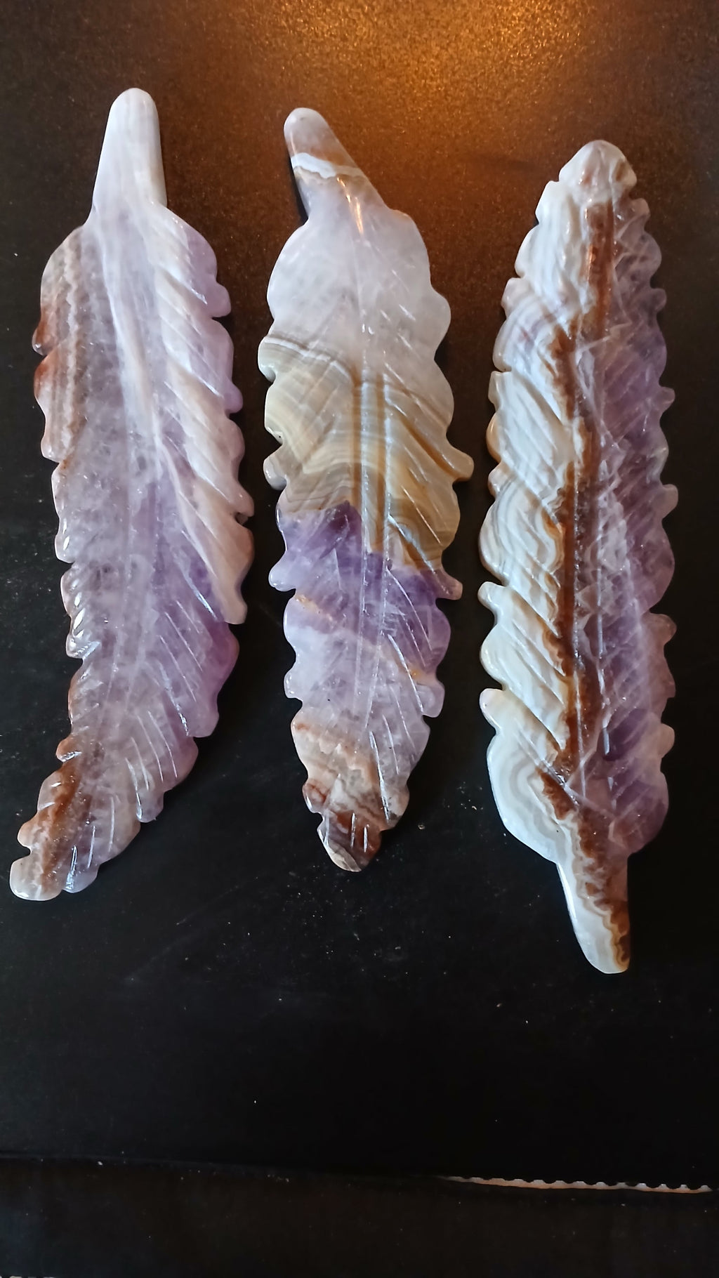 Amethyst Agate Feather | | Wiccan Center
