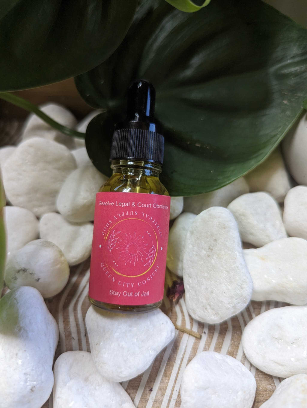 Stay Out of Jail Oil - Legal Protection & Court Case Hoodoo Oil | Spiritual Oil | Wiccan Center