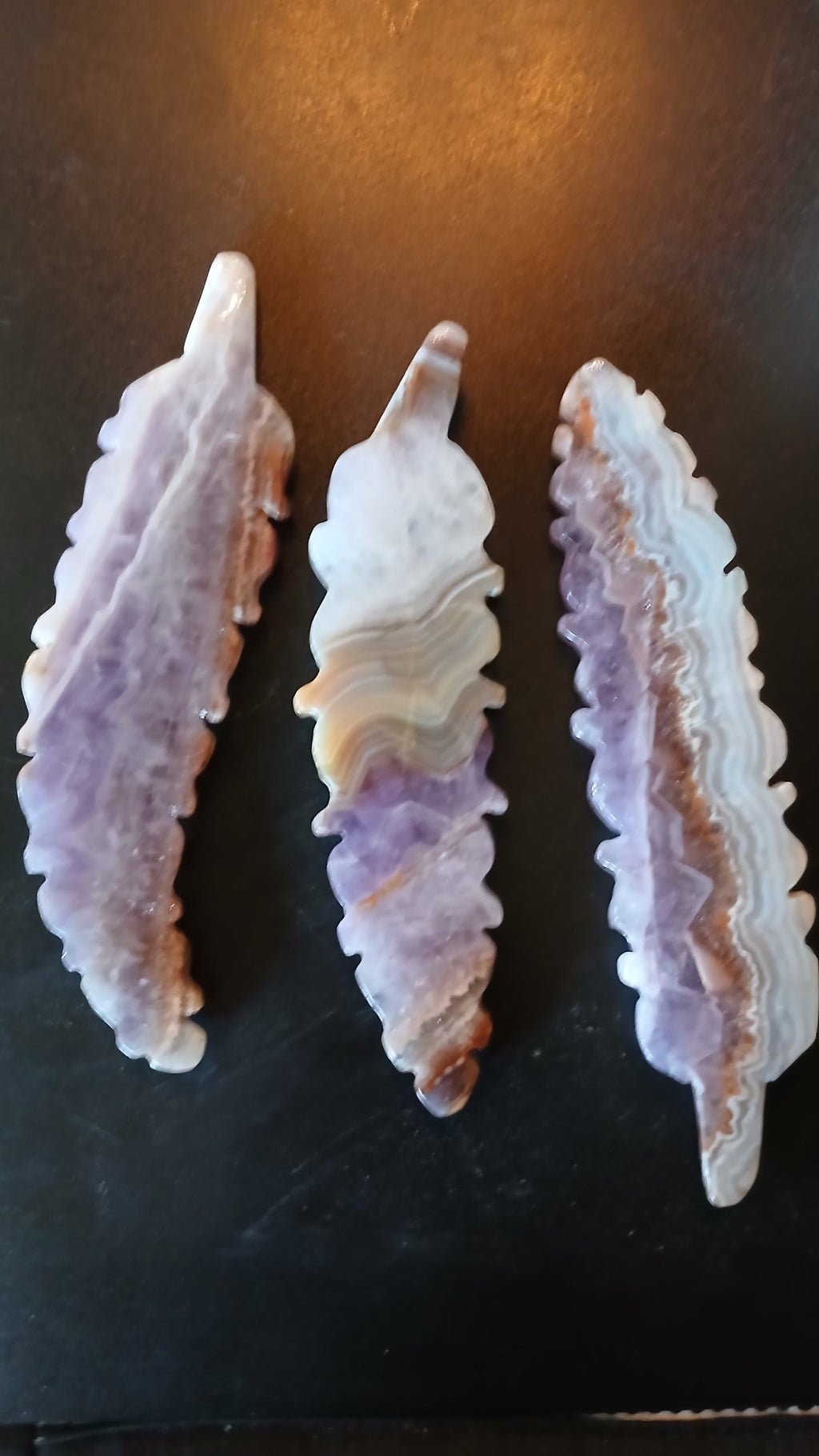 Amethyst Agate Feather | | Wiccan Center