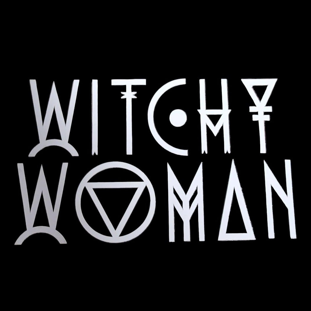 Witchy Woman Car Decal