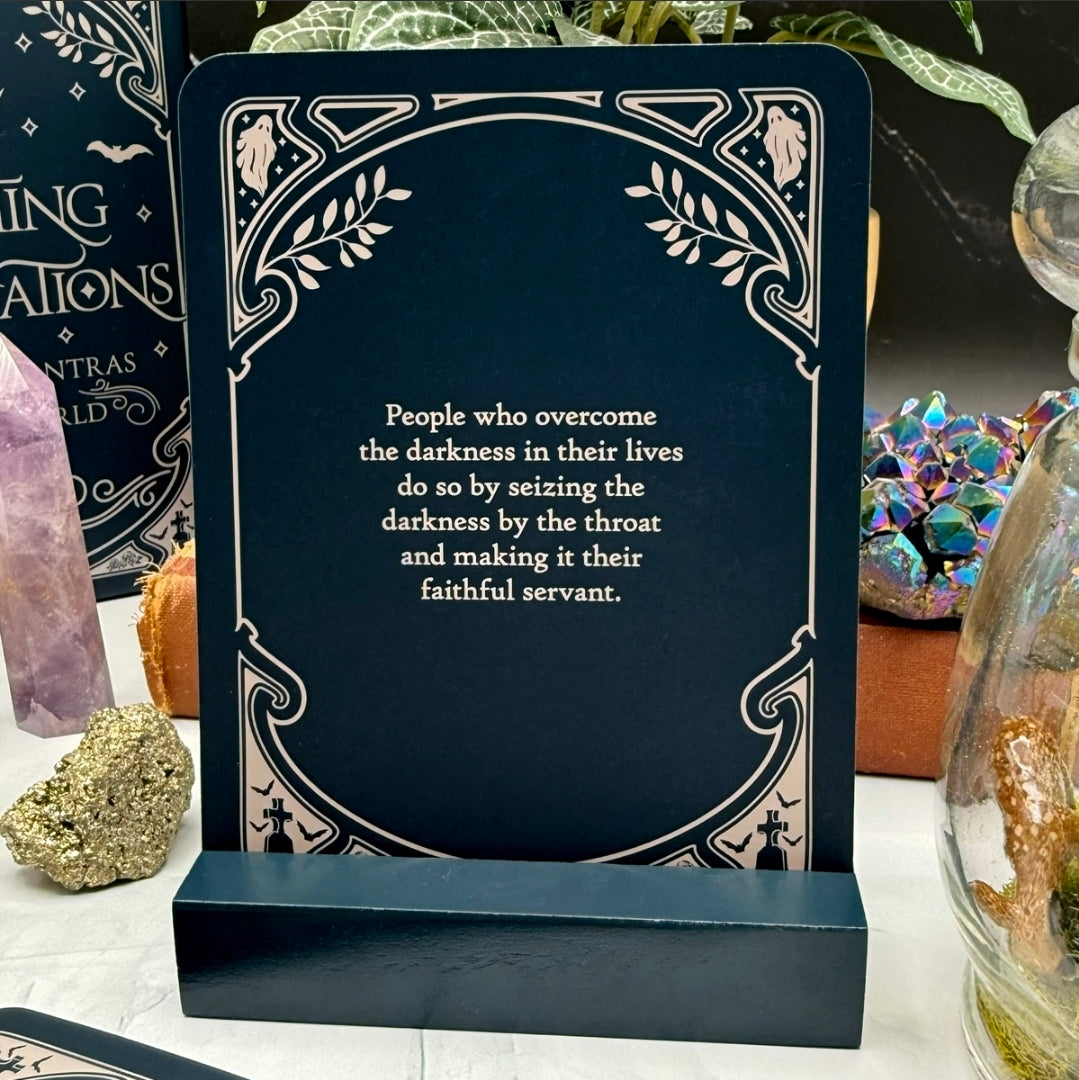 Haunting Affirmations Card Set by Boredwalk | Book | Wiccan Center