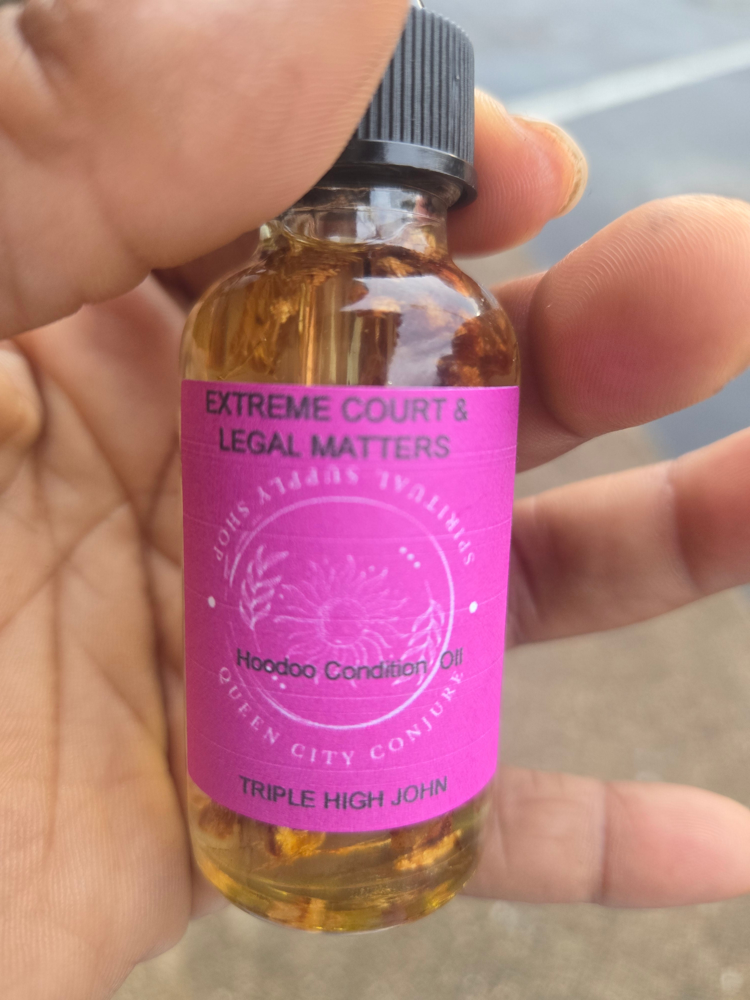Harness the Power of Triple High John Conjure Oil for Legal Success! ⚖️✨ | | Wiccan Center