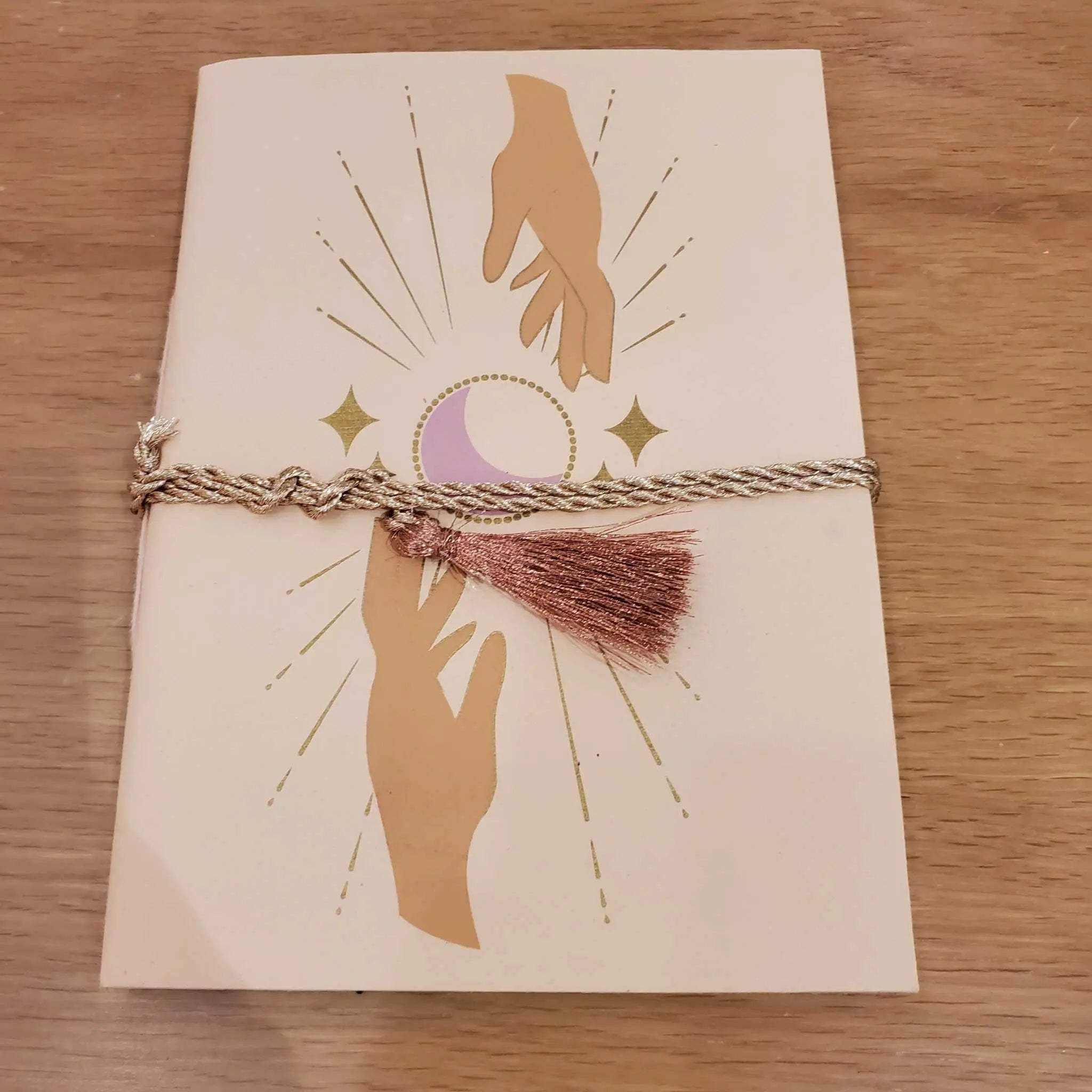 Fair Trade Soft Cover Journal w/ cord 5x7 | Sacred Book Store | Wiccan Center