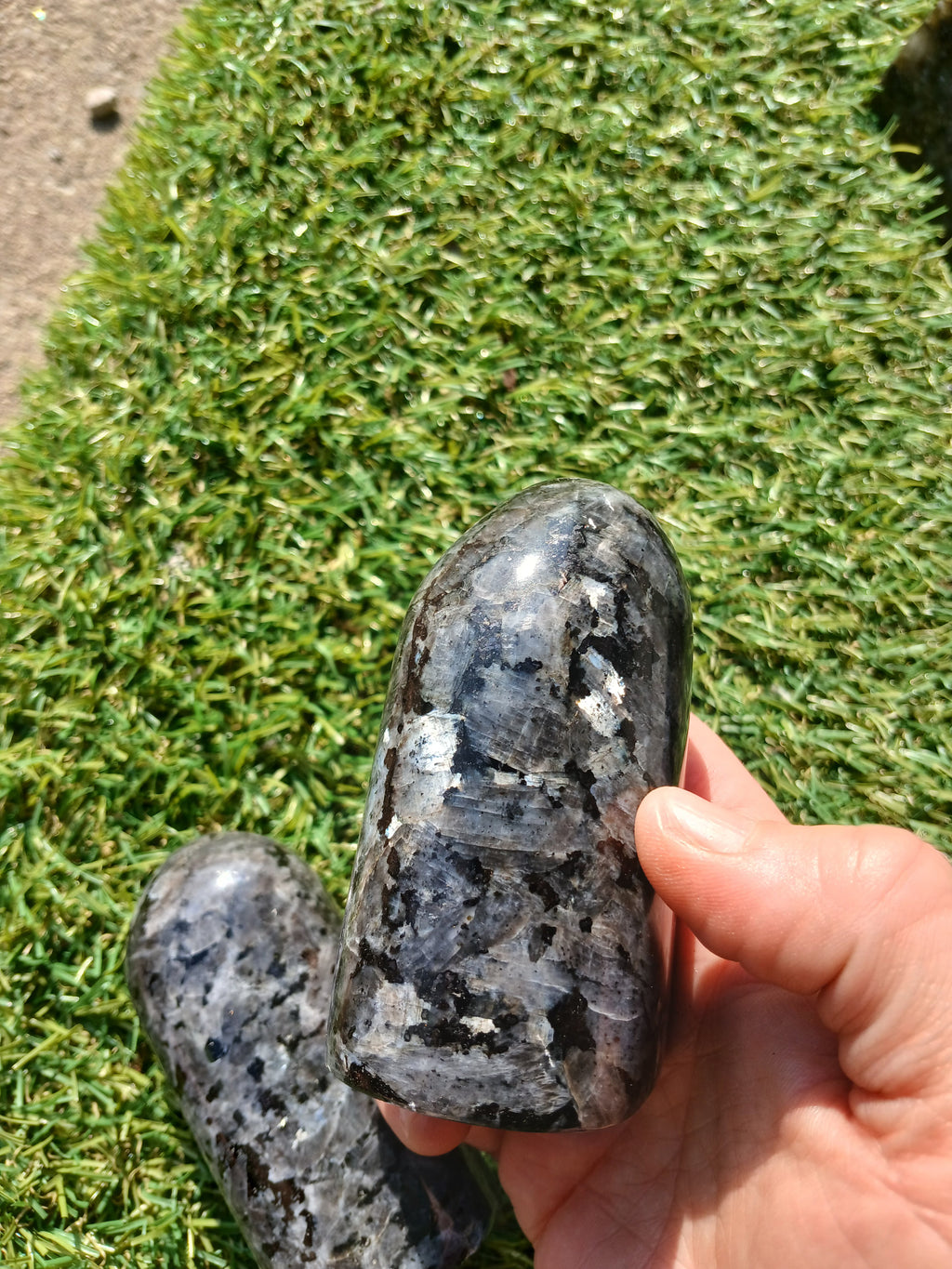 Larvikite Freeform Boulder | | Wiccan Center