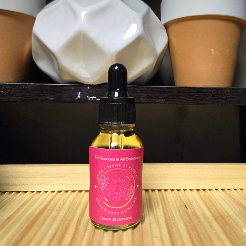 Hand Crafted Crown of Success Spiritual Oil | Spiritual Oil | Wiccan Center