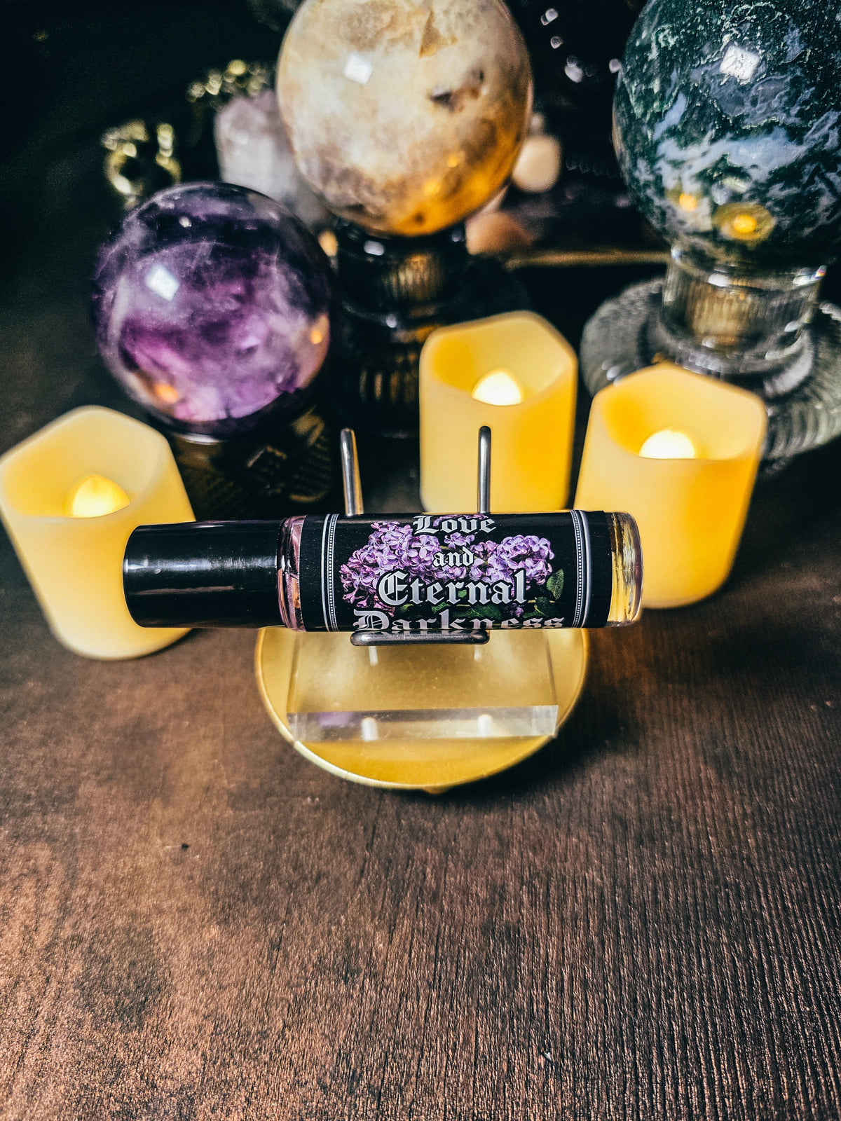 Eternal Darkness (Lilac & Cream) Seance Rollerball Oil Perfume