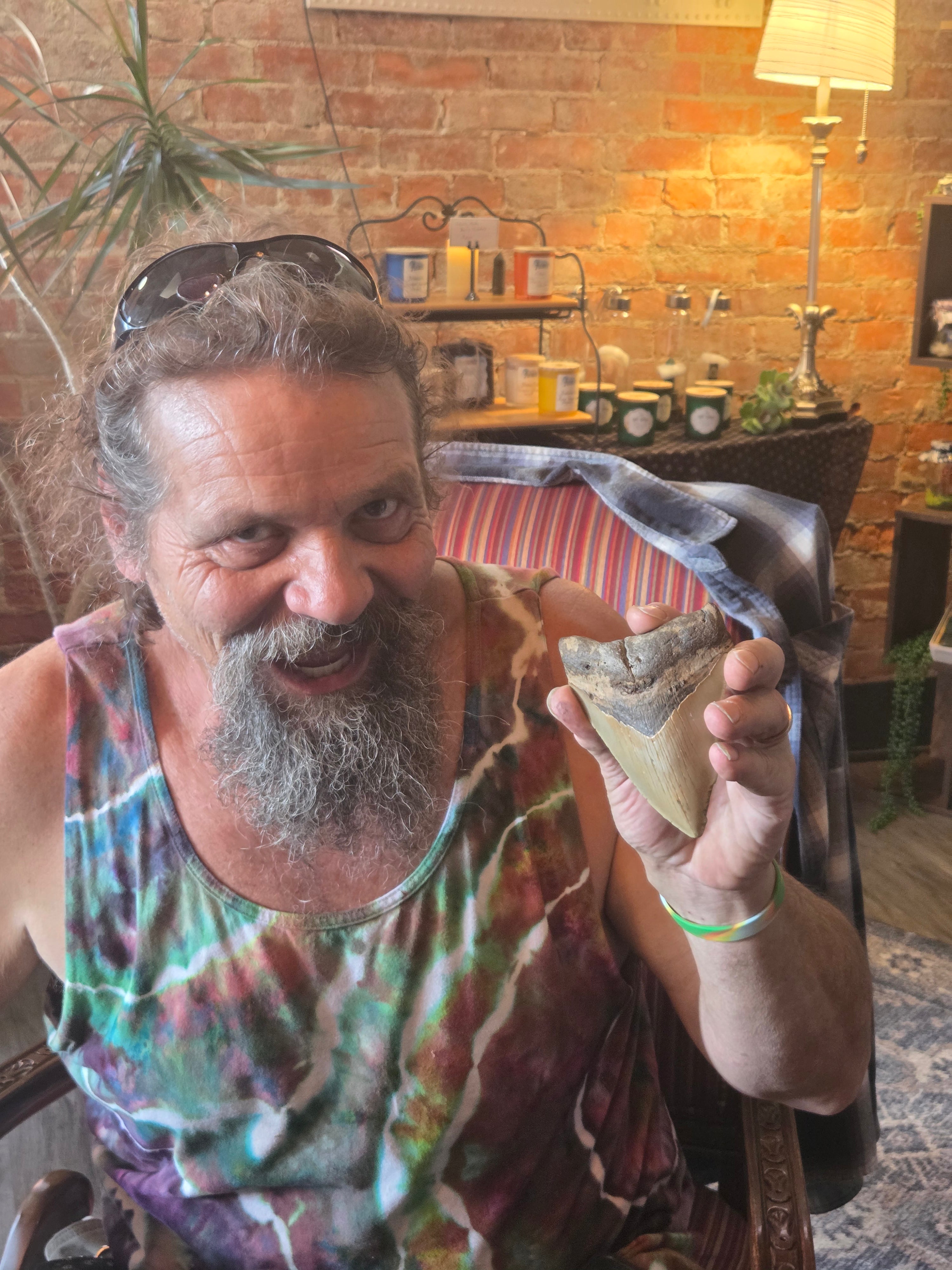 ✨ Rupert Boneham Survivor Collection – Signed Photo, Crystals, Fossils & Handmade Jewelry | | Wiccan Center
