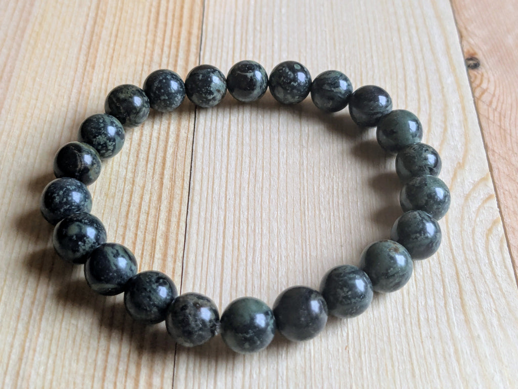Kambaba Jasper Beaded Stretch Bracelets | | Wiccan Center